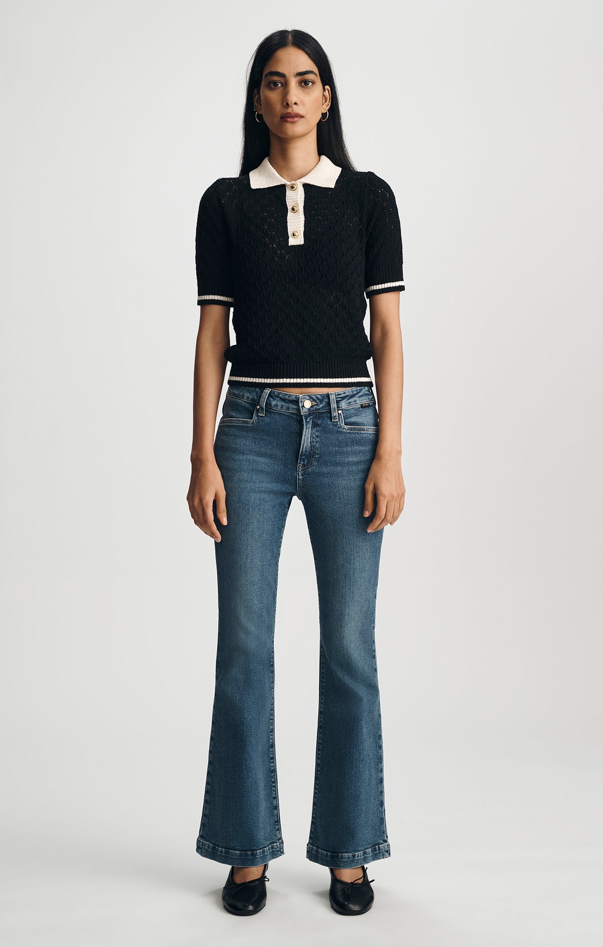 SYDNEY FLARE IN DARK SHADED GOLD PREMIUM - Mavi Jeans