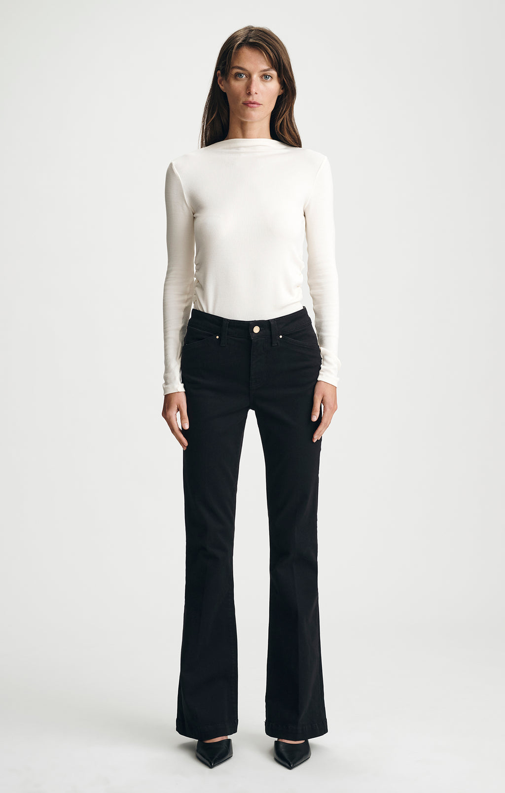SYDNEY FLARE IN BLACK GOLD PREMIUM