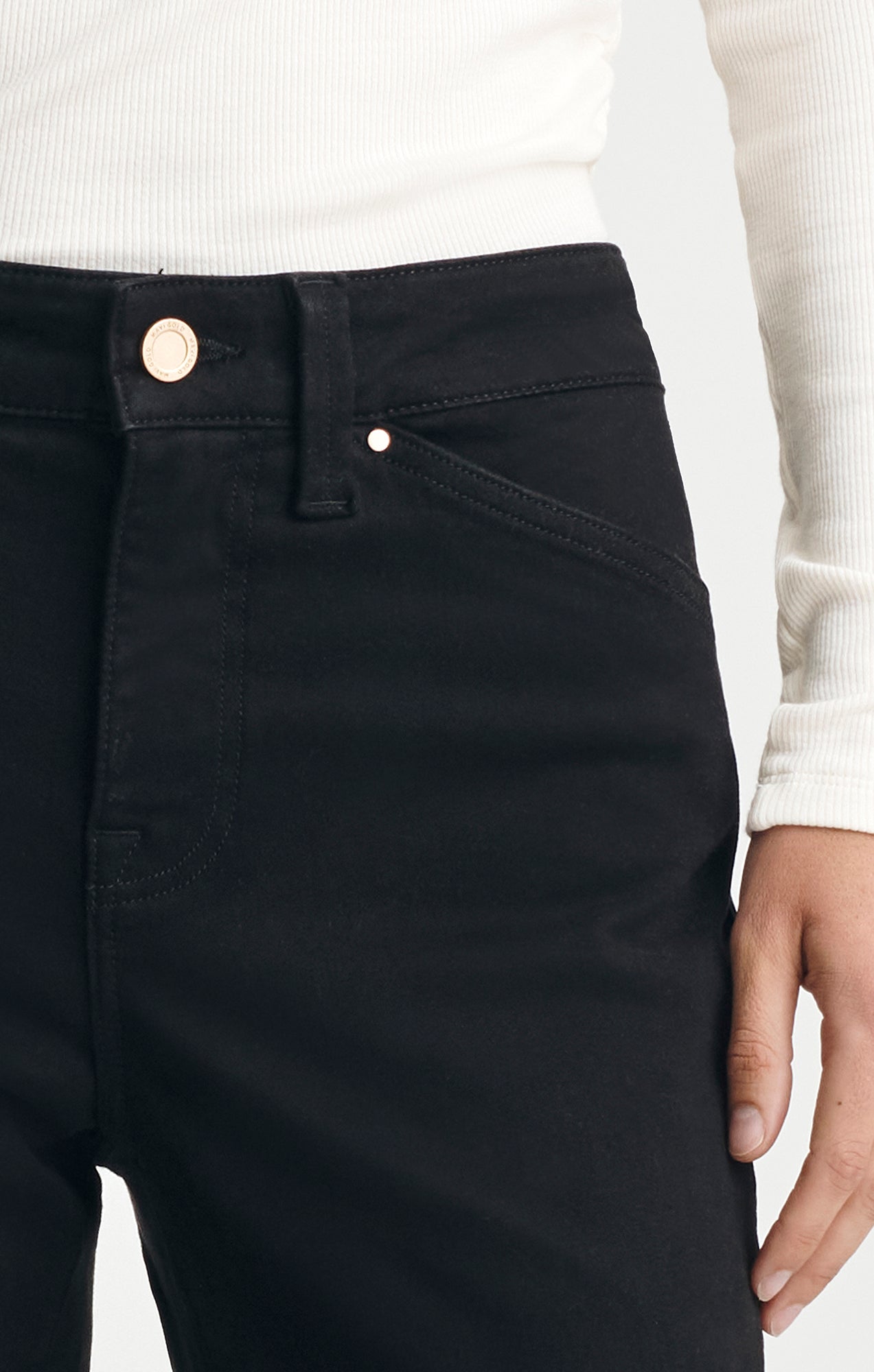 SYDNEY FLARE IN BLACK GOLD PREMIUM