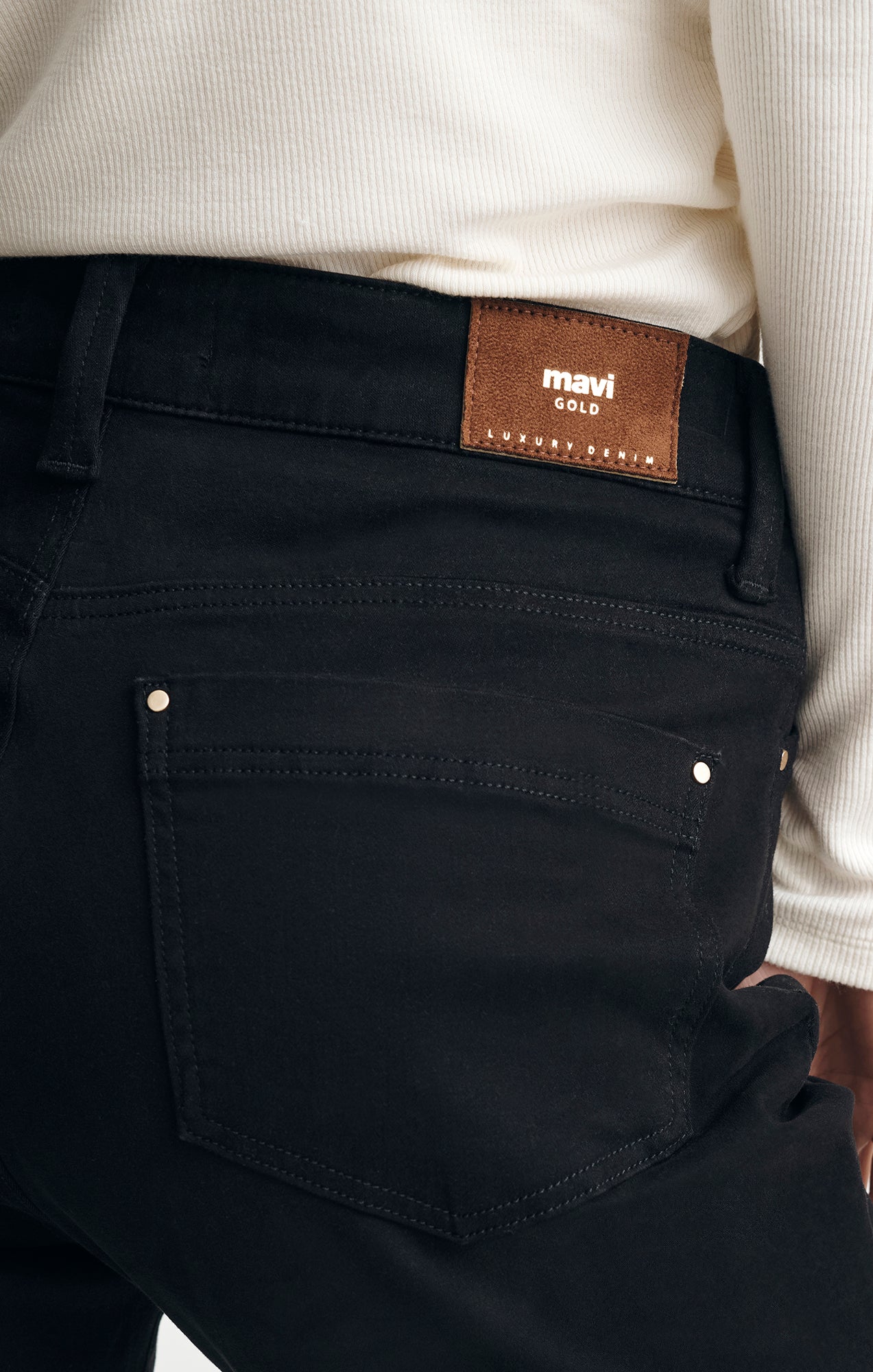 SYDNEY FLARE IN BLACK GOLD PREMIUM