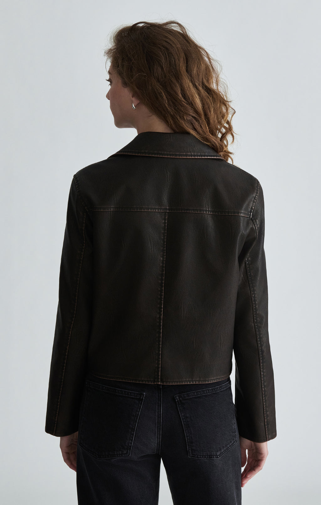 WOMEN JACKET IN DARK BROWN - Mavi Jeans