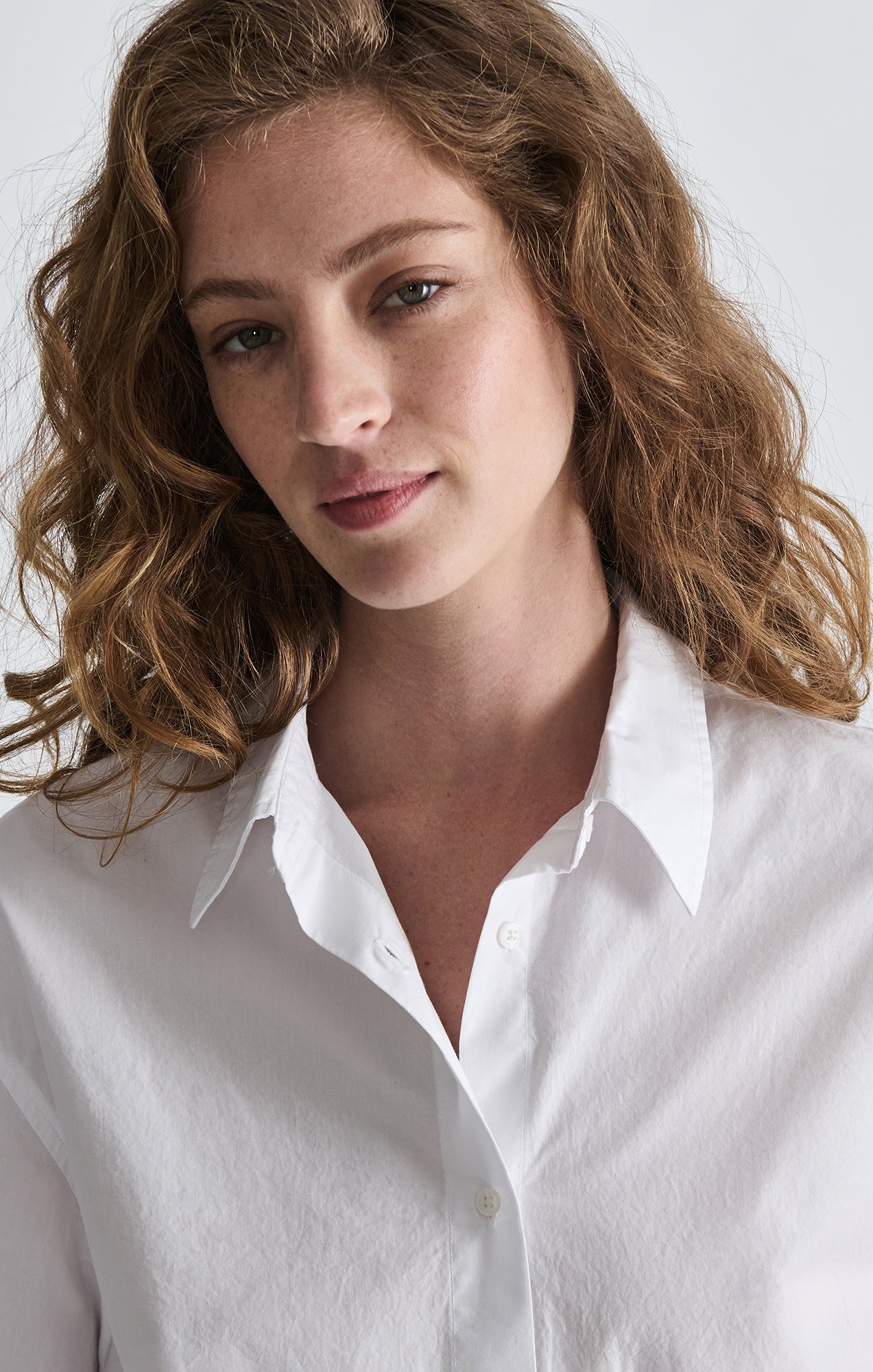 SHORT SLEEVE SHIRT IN WHITE - Mavi Jeans