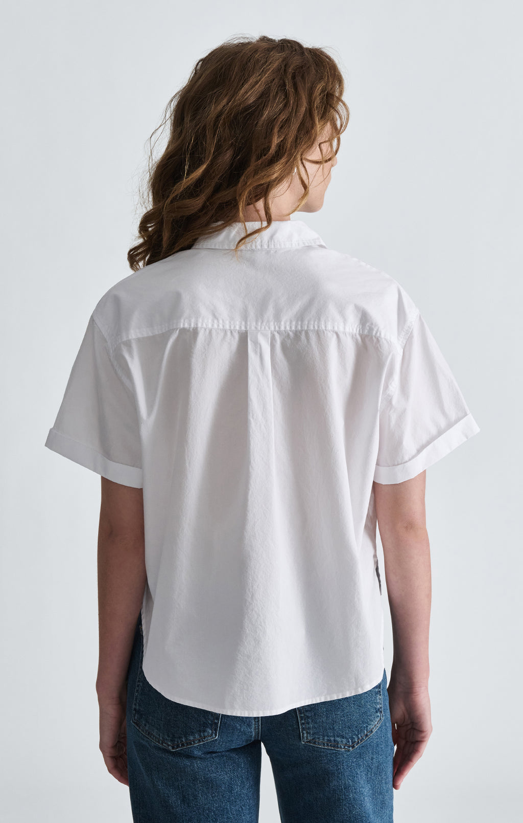 SHORT SLEEVE SHIRT IN WHITE - Mavi Jeans