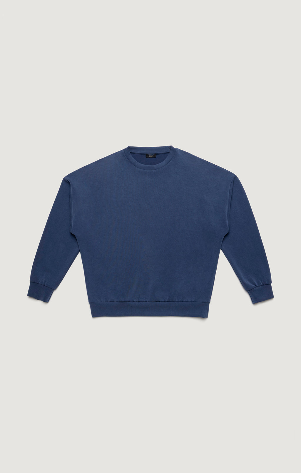 LUXE TOUCH TENCEL™ SWEATSHIRT IN MEDIEVAL BLUE - Mavi Jeans