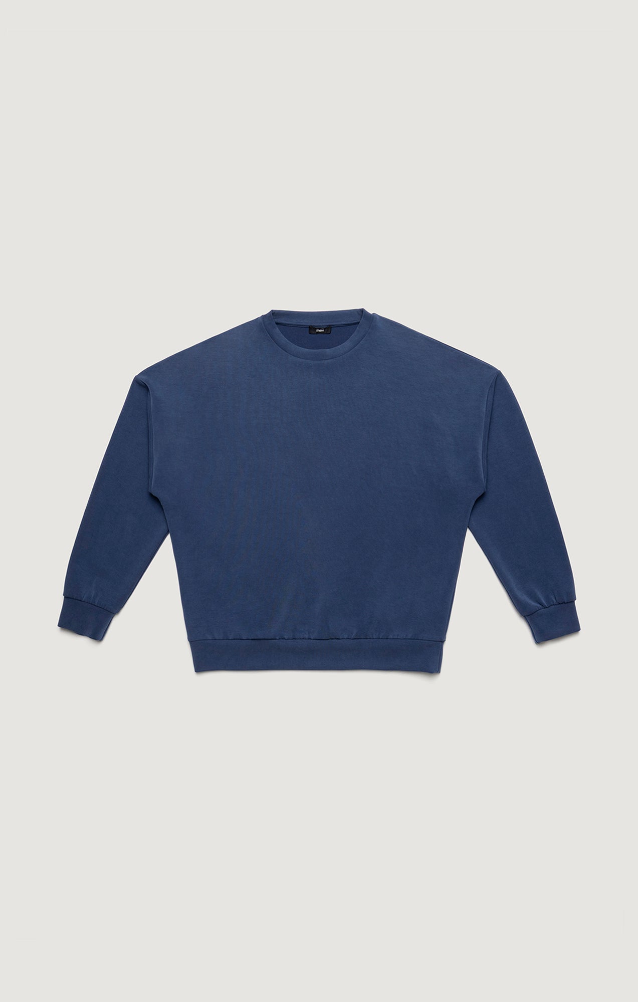 LUXE TOUCH TENCEL™ SWEATSHIRT IN MEDIEVAL BLUE - Mavi Jeans