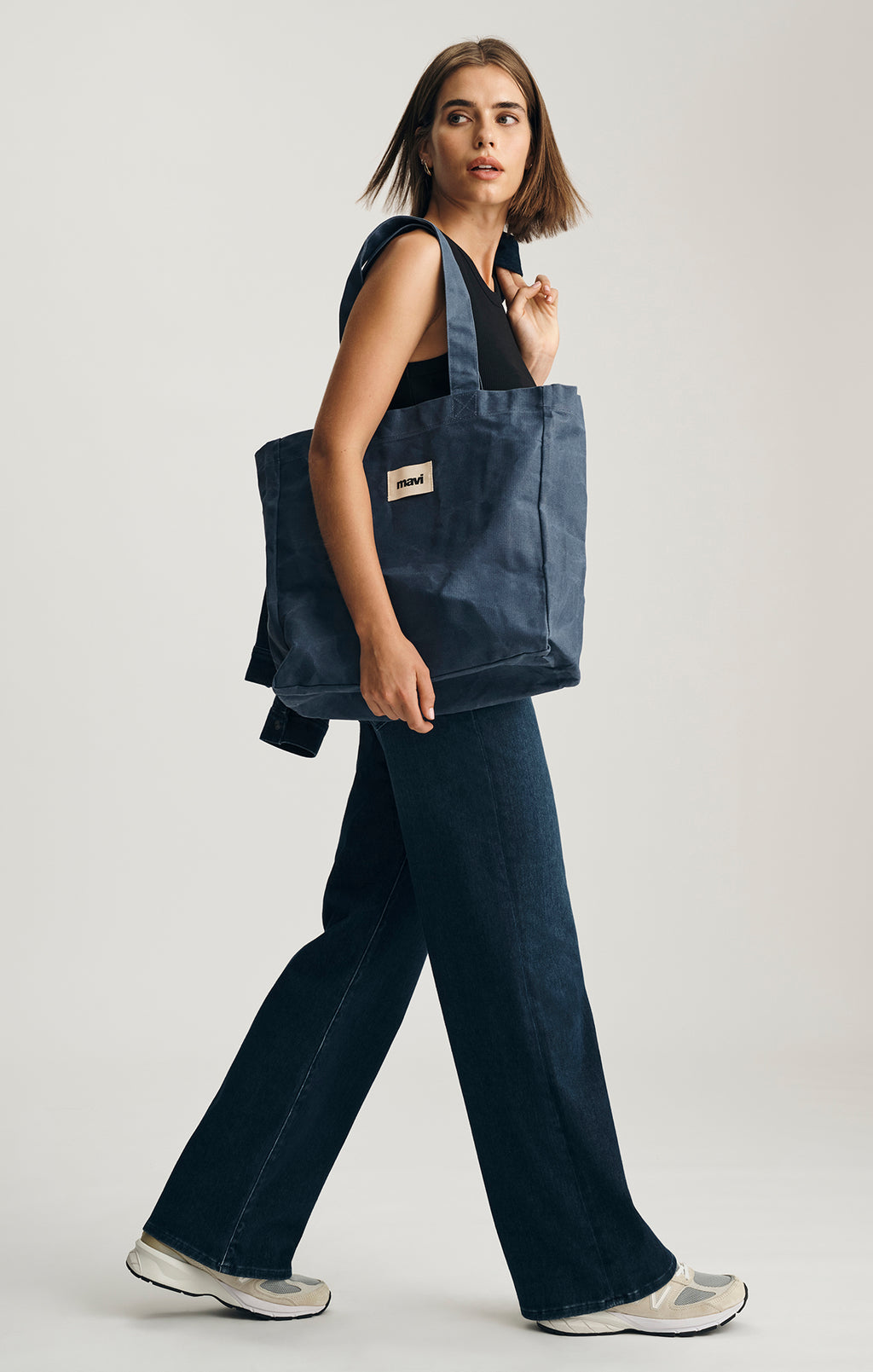 SABRINA WIDE LEG IN DARK BLUE MOVE