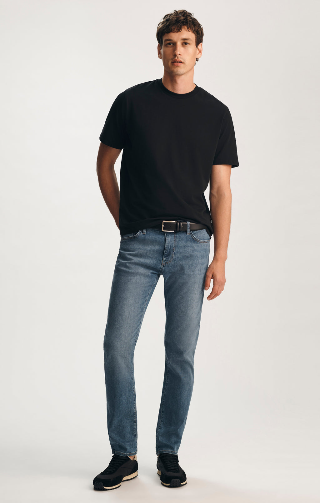 JAKE SLIM LEG IN DARK USED SUPERMOVE - Mavi Jeans