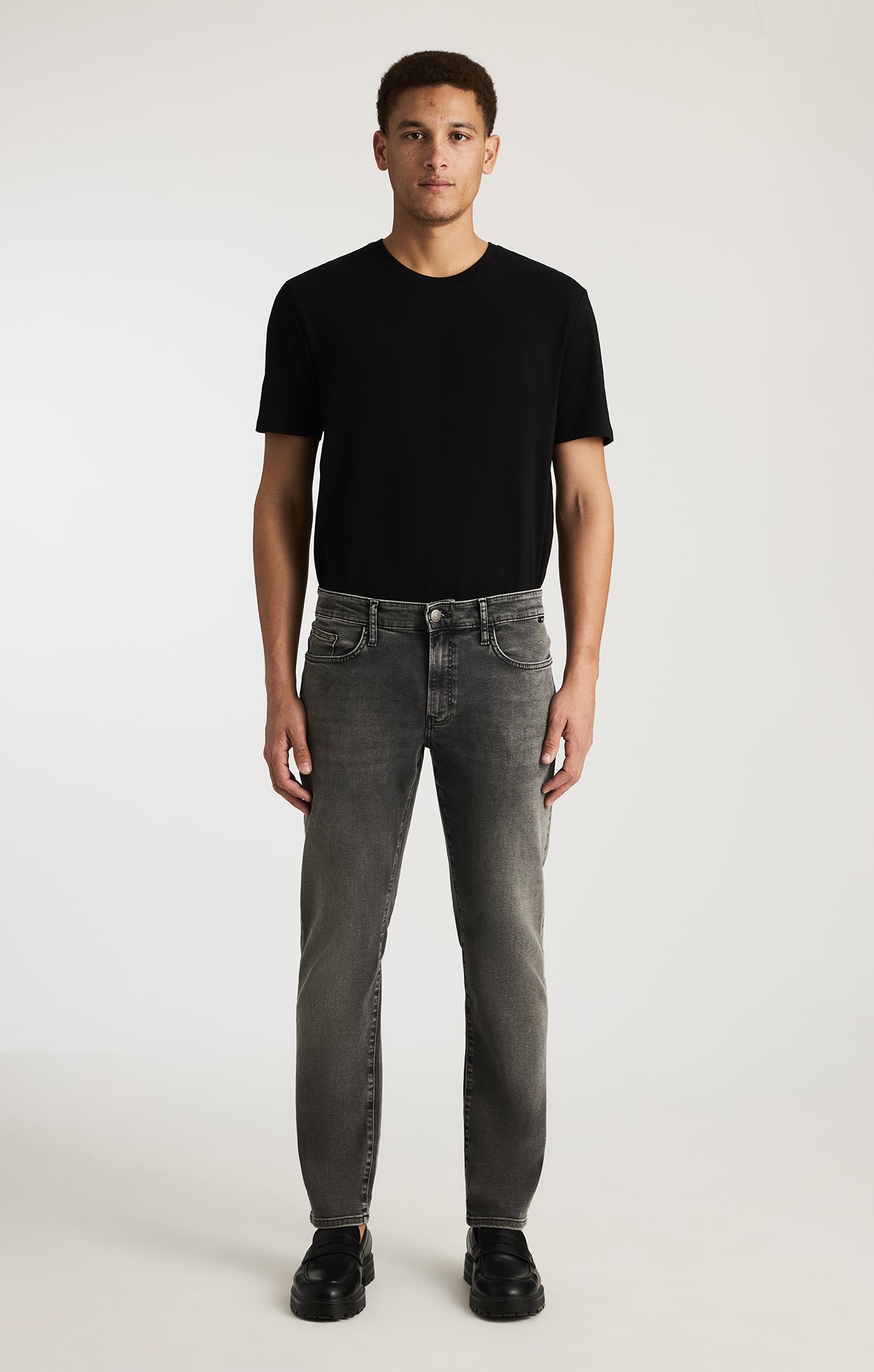 MARCUS SLIM STRAIGHT LEG IN MID SMOKE SUPERMOVE