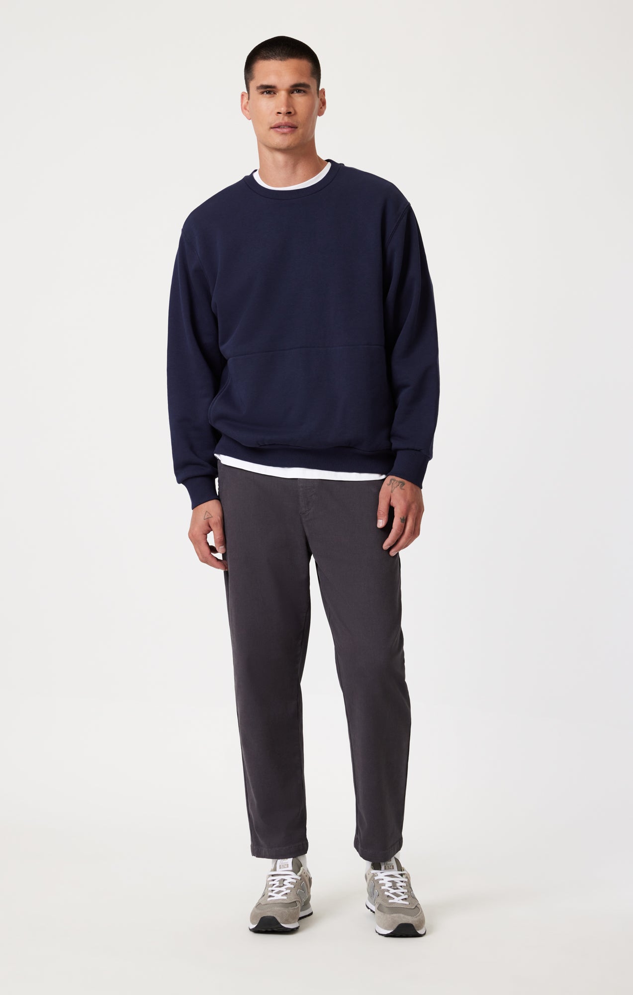 RYDER SLIM STRAIGHT LEG IN STEEL ATHLETIC - Mavi Jeans