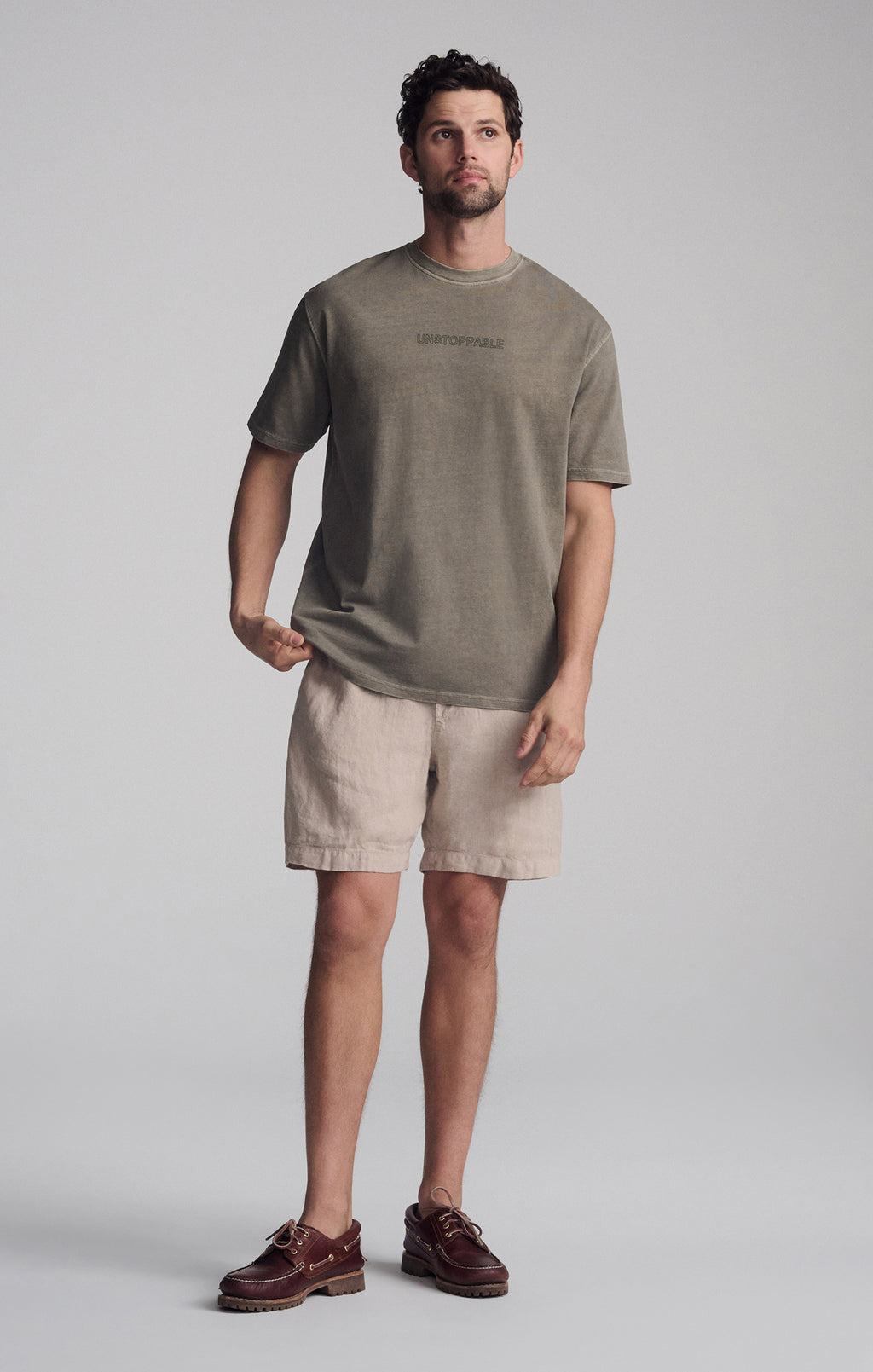 UNSTOPPABLE CREW NECK T-SHIRT IN BUNGEE CORD - Mavi Jeans