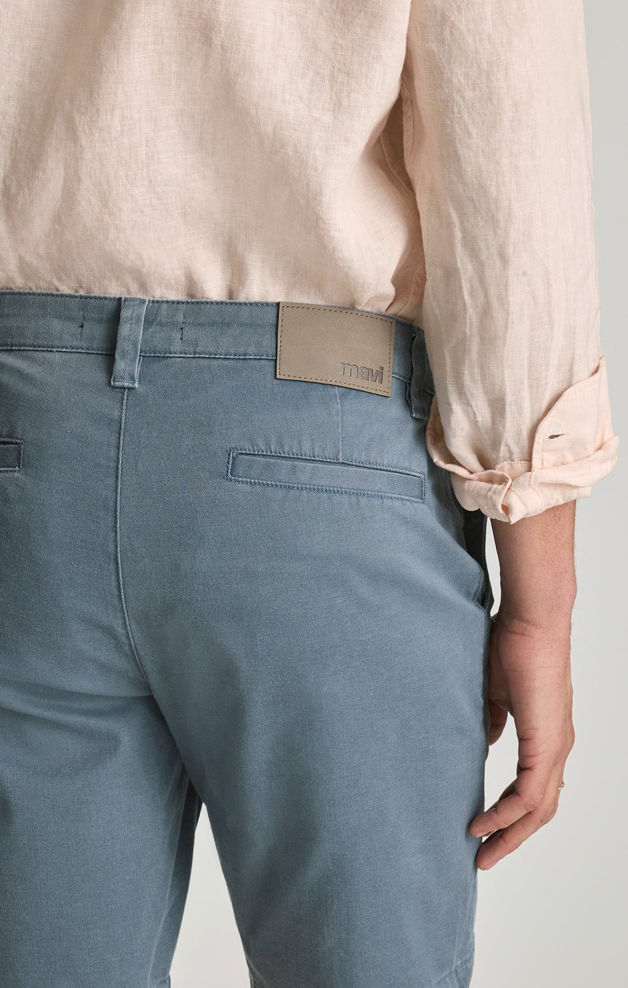 NOAH SHORTS IN FADED BLUE VINTAGE COLORED - Mavi Jeans