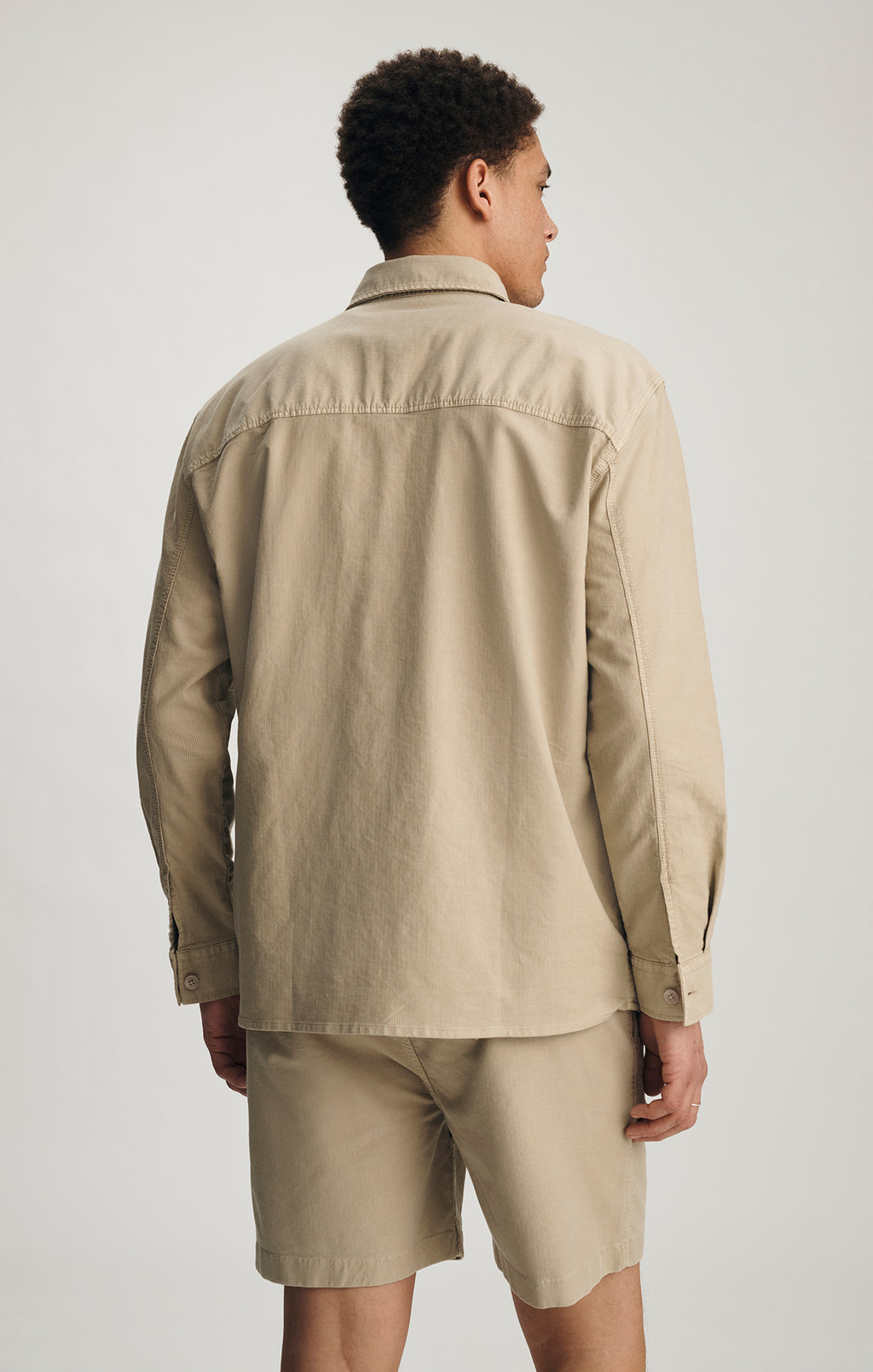 ONE POCKET OVERSHIRT IN FEATHER GRAY