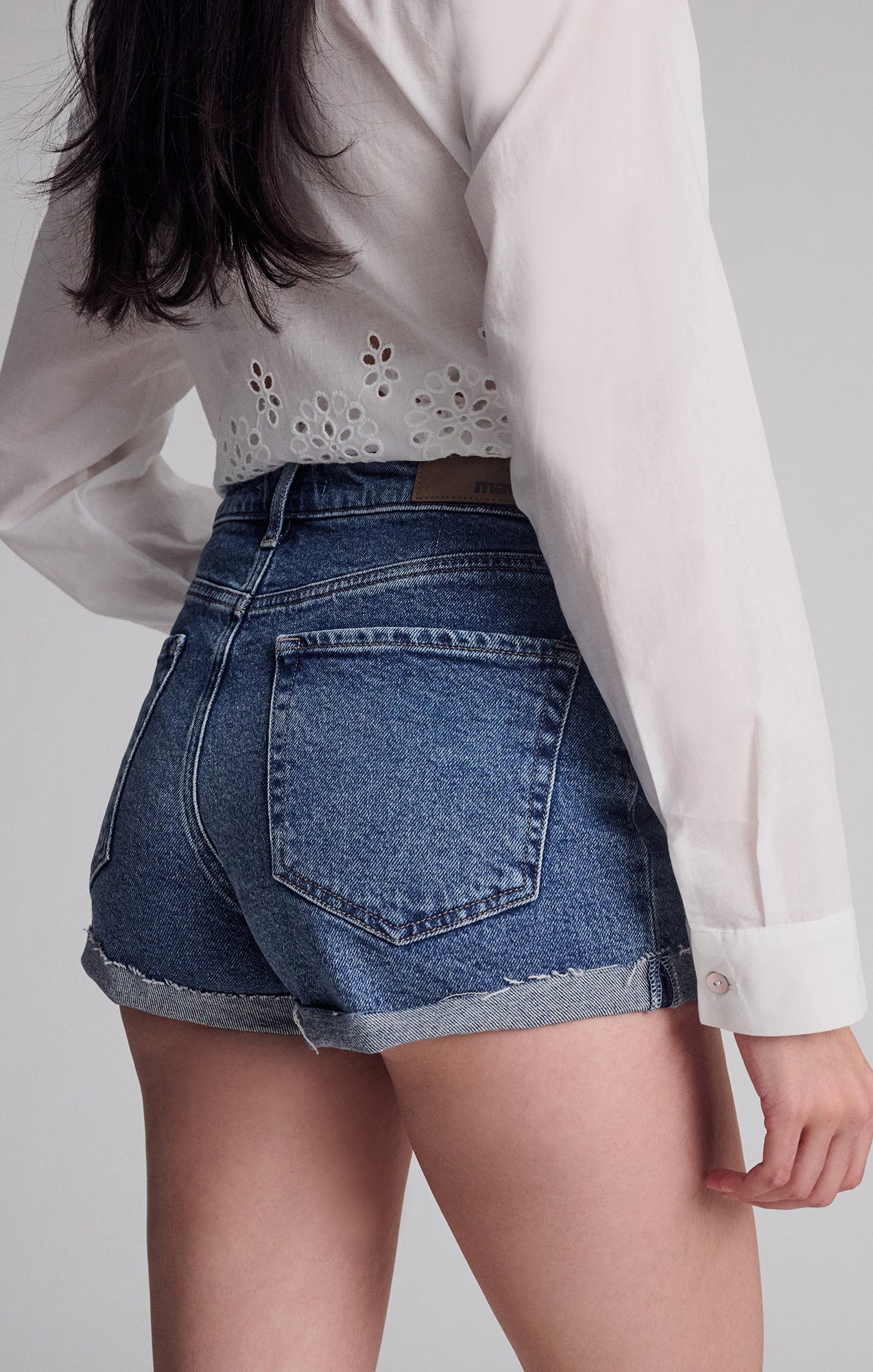 Mavi Women's Fiora Relaxed Shorts In Shaded Brushed 90's – Mavi Canada