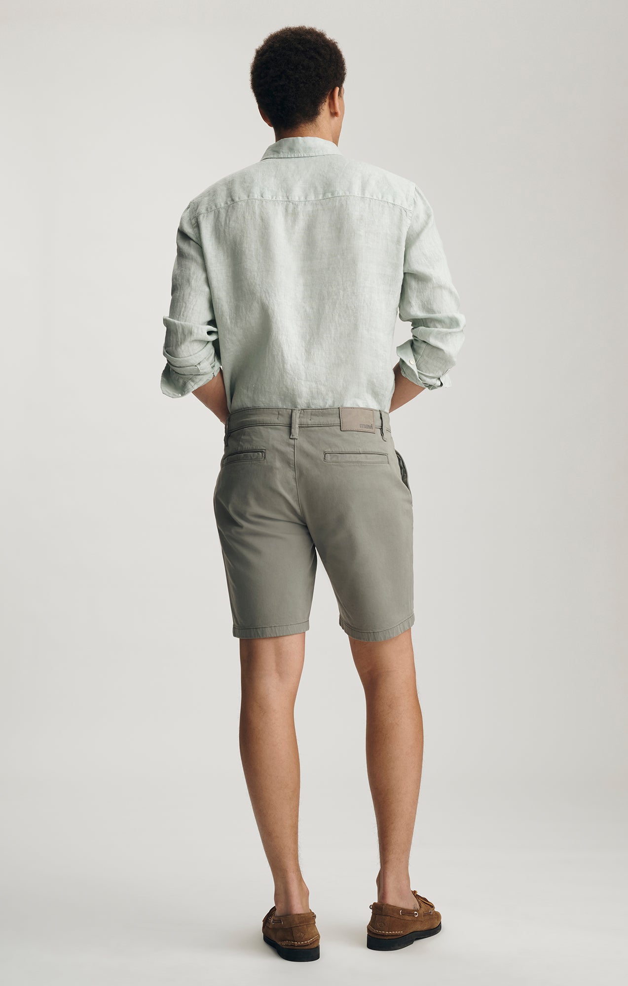 JACOB SHORTS IN BASIL TWILL - Mavi Jeans