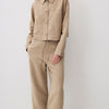STRAIGHT LEG TENCEL™ PANTS IN CHINCHILLA - Mavi Jeans
