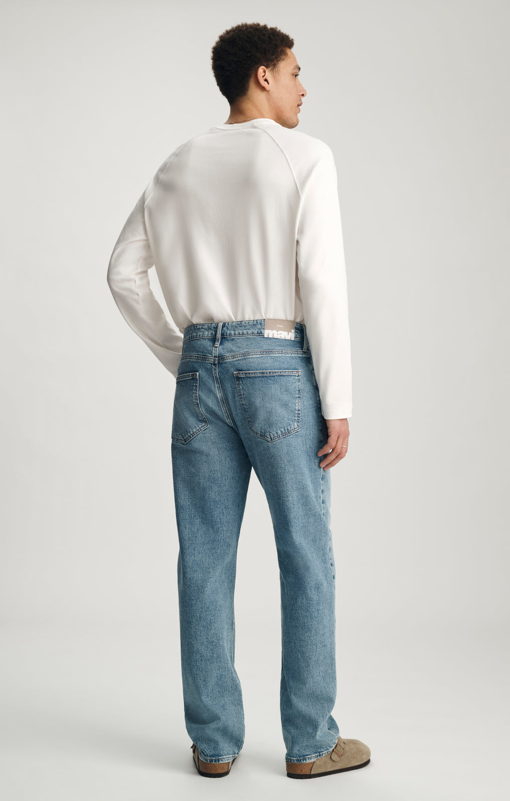 MARCEL LOOSE STRAIGHT LEG IN LIGHT BRUSHED CLASSIC BLUE - Mavi Jeans