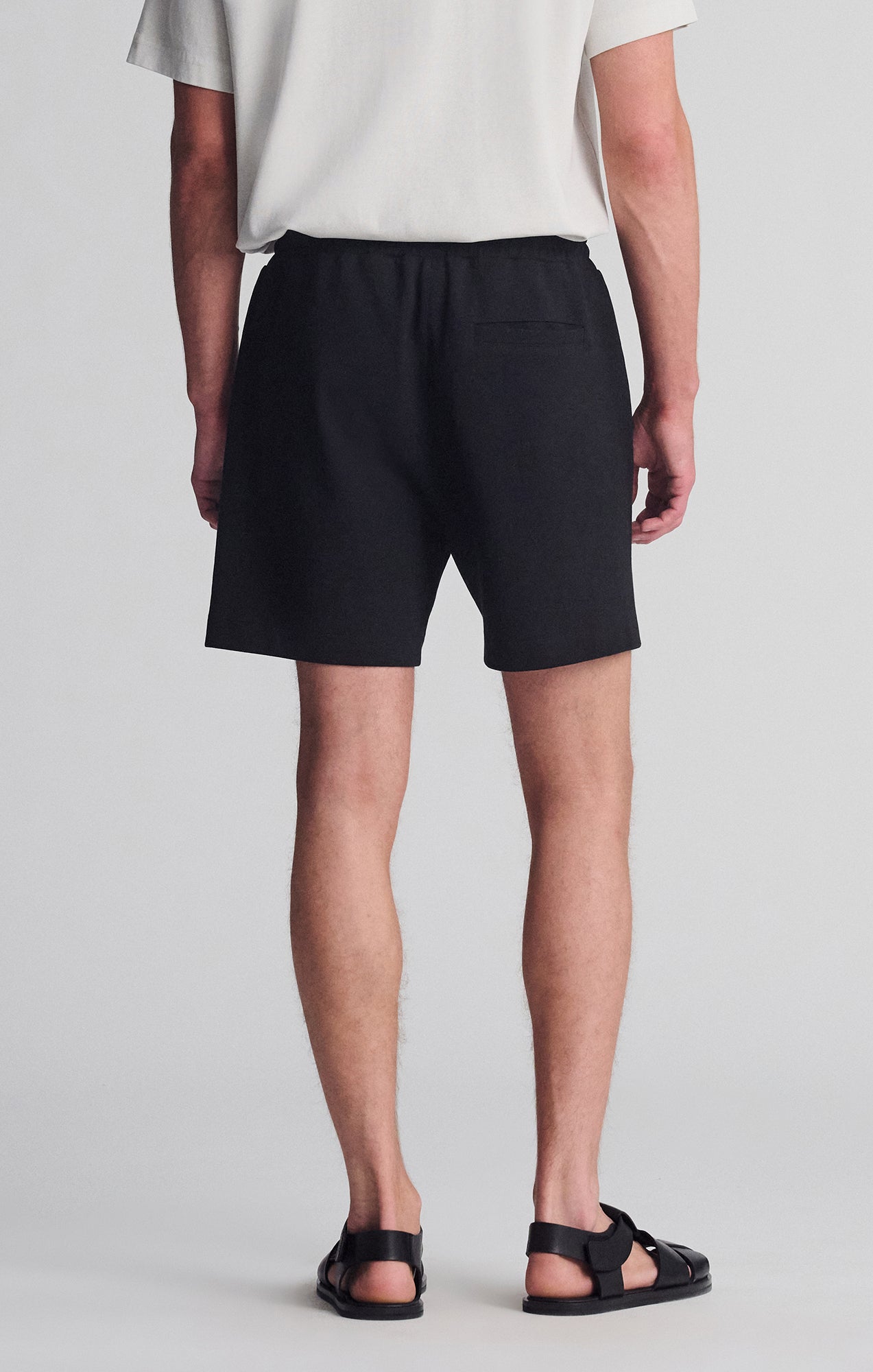 DRAWSTRING SHORTS IN BLACK - Mavi Jeans