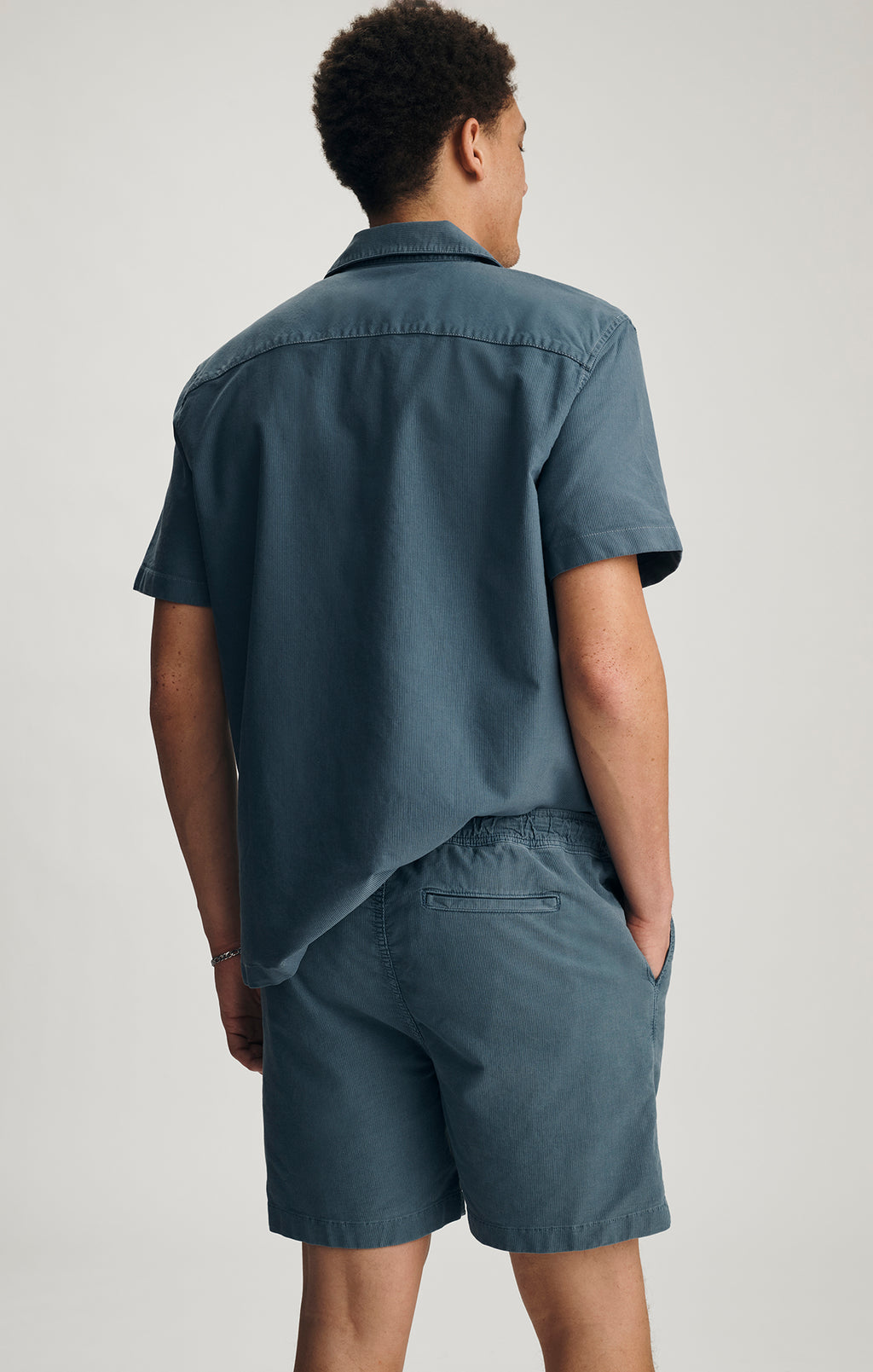 DRAWSTRING SHORTS IN FLINT STONE - Mavi Jeans