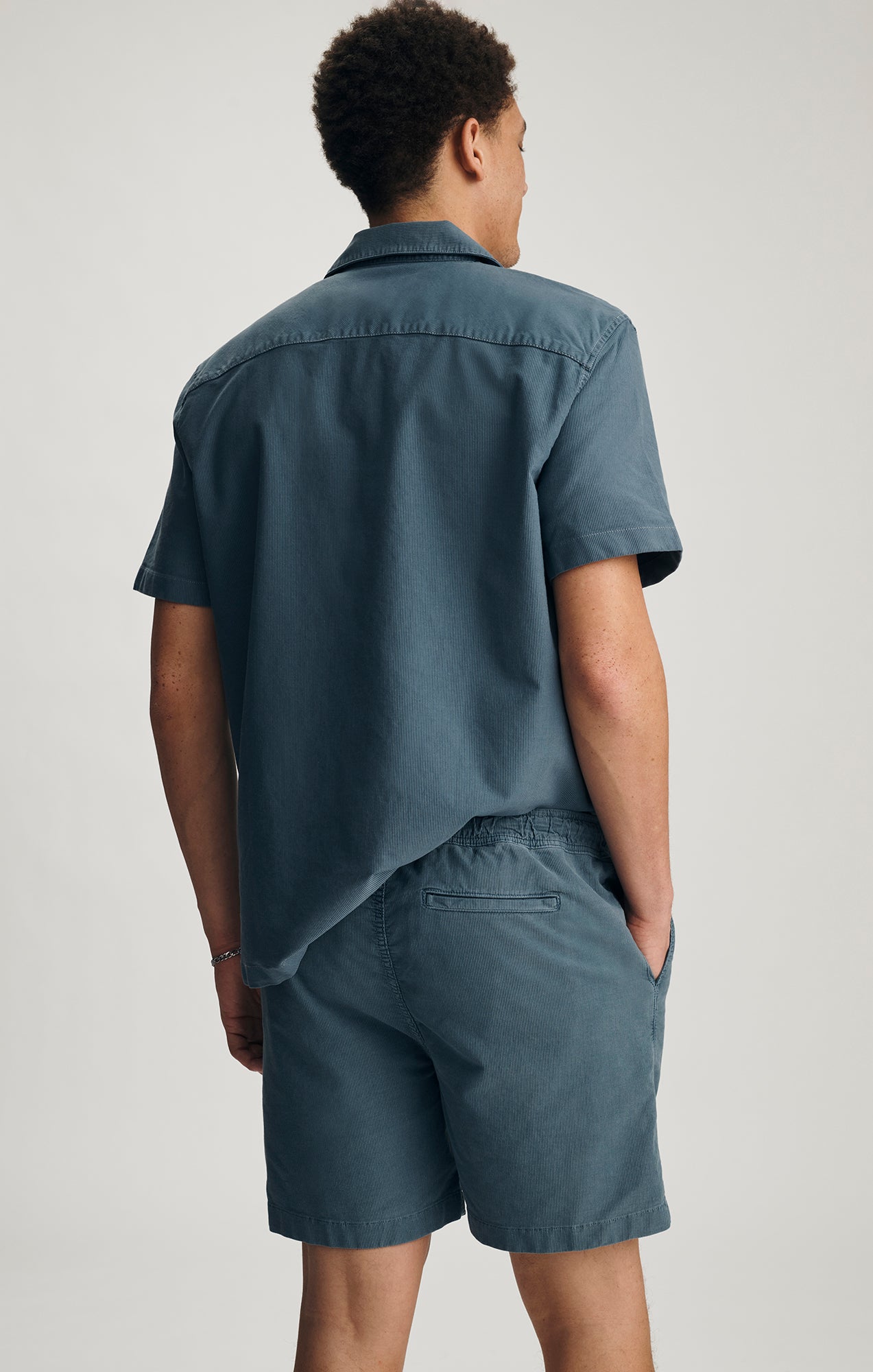 DRAWSTRING SHORTS IN FLINT STONE - Mavi Jeans