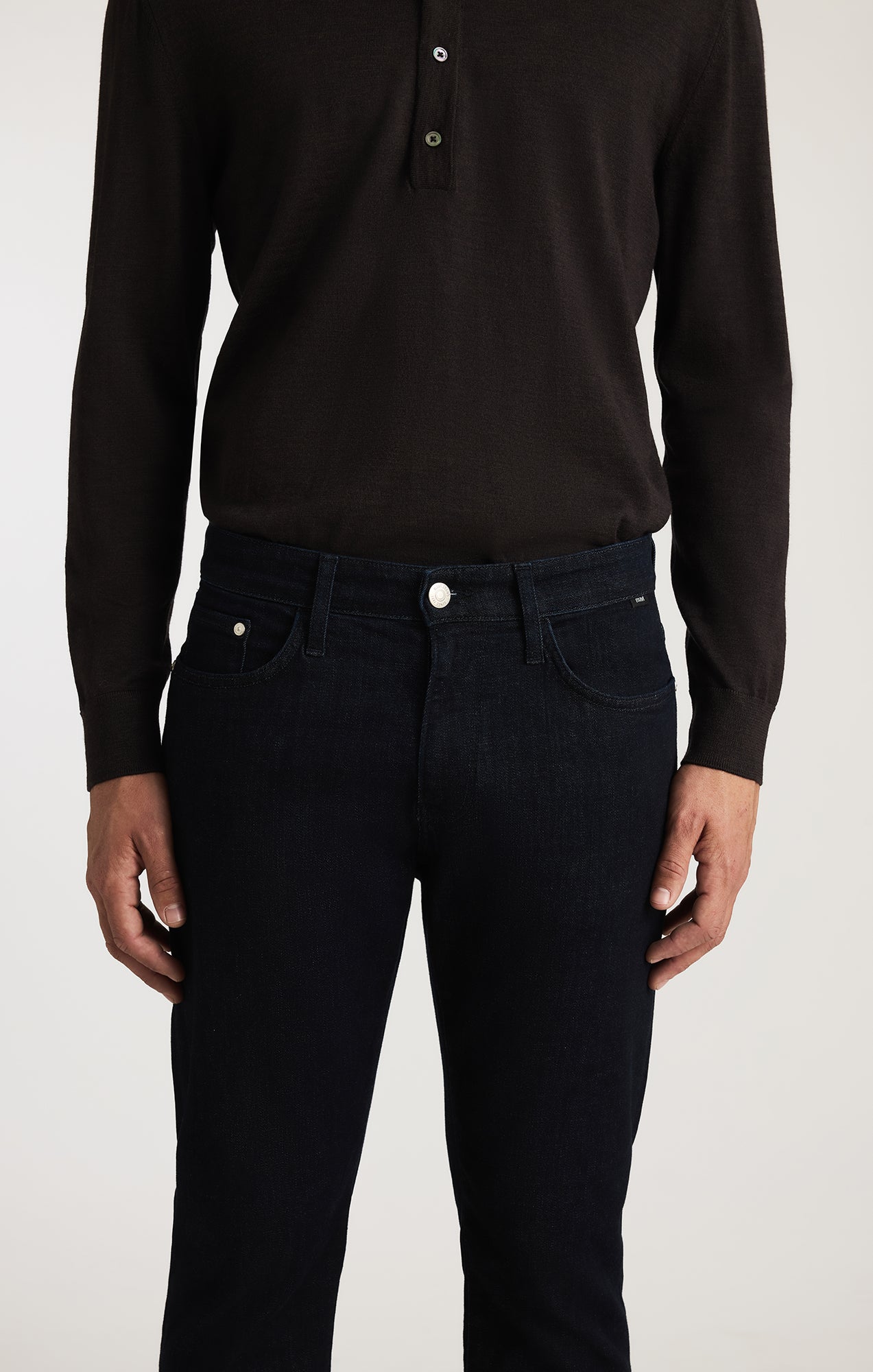 MARCUS SLIM STRAIGHT LEG IN DEEP RINSE FEATHER BLUE