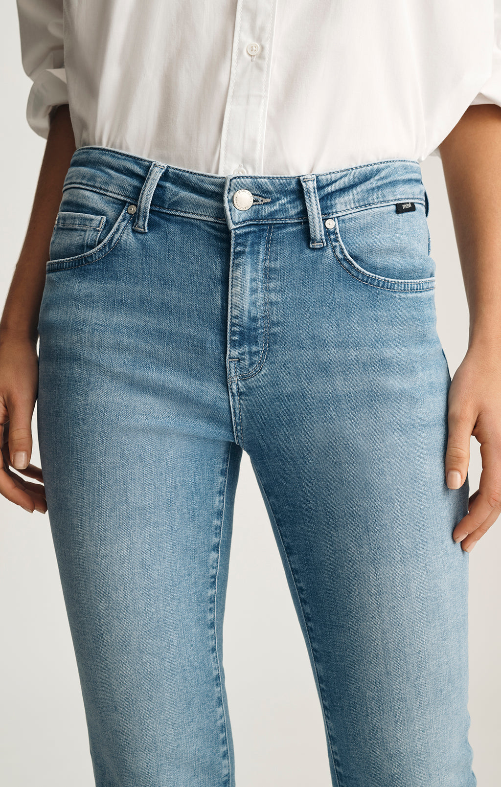 SYDNEY FLARE IN MID BLUE FEATHER BLUE - Mavi Jeans