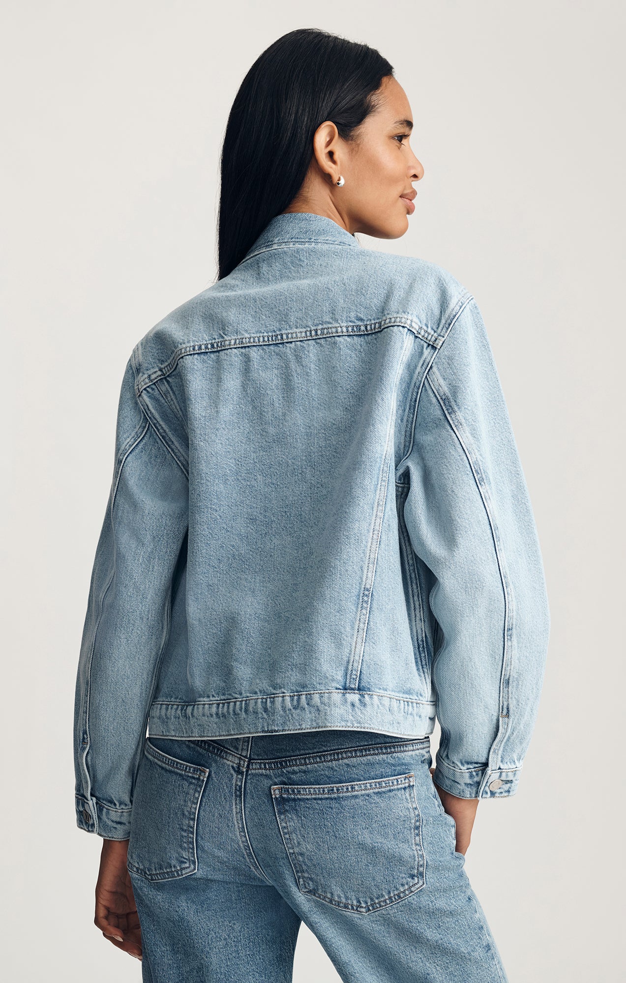 RUBY DENIM JACKET IN BLEACHED ICON - Mavi Jeans