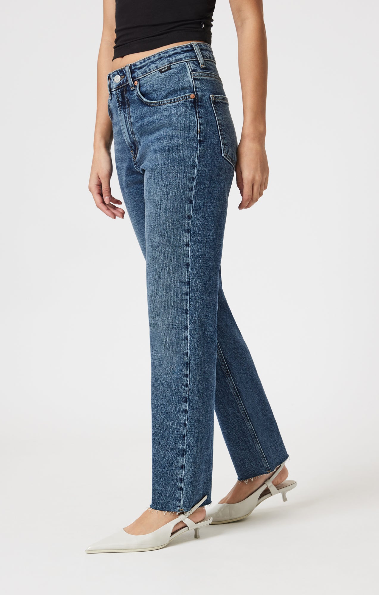 NEW YORK STRAIGHT LEG IN DARK USED CLASSIC BLUE - Mavi Jeans
