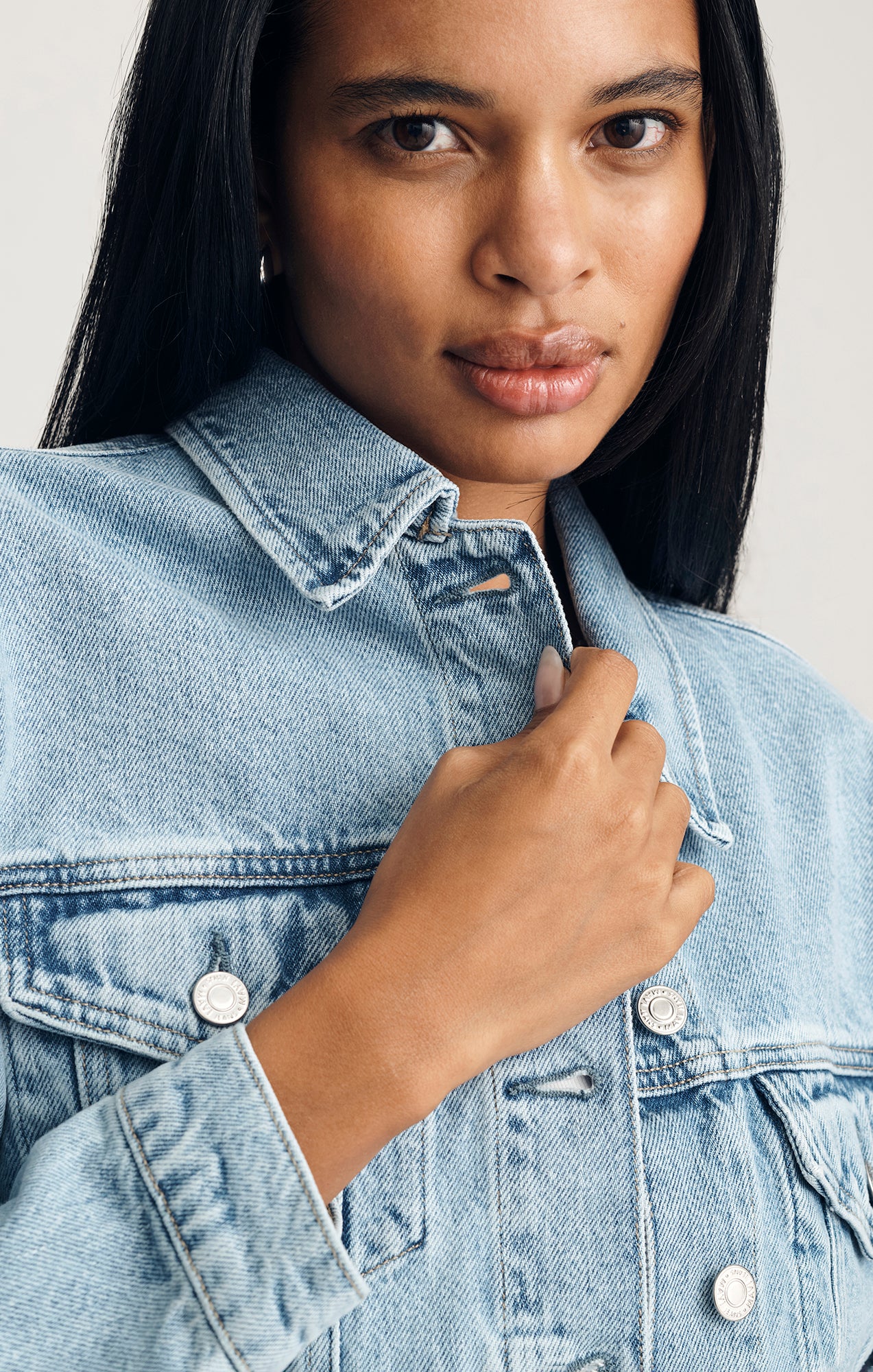 RUBY DENIM JACKET IN BLEACHED ICON - Mavi Jeans