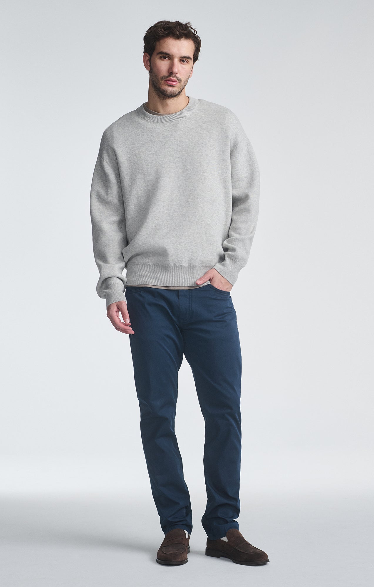 MARCUS SLIM STRAIGHT LEG IN NIGHT CITY SMART - Mavi Jeans