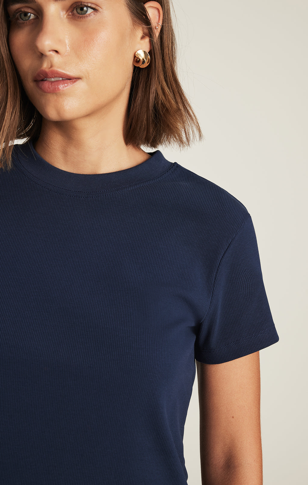 BASIC BABY T-SHIRT IN DRESS BLUES - Mavi Jeans