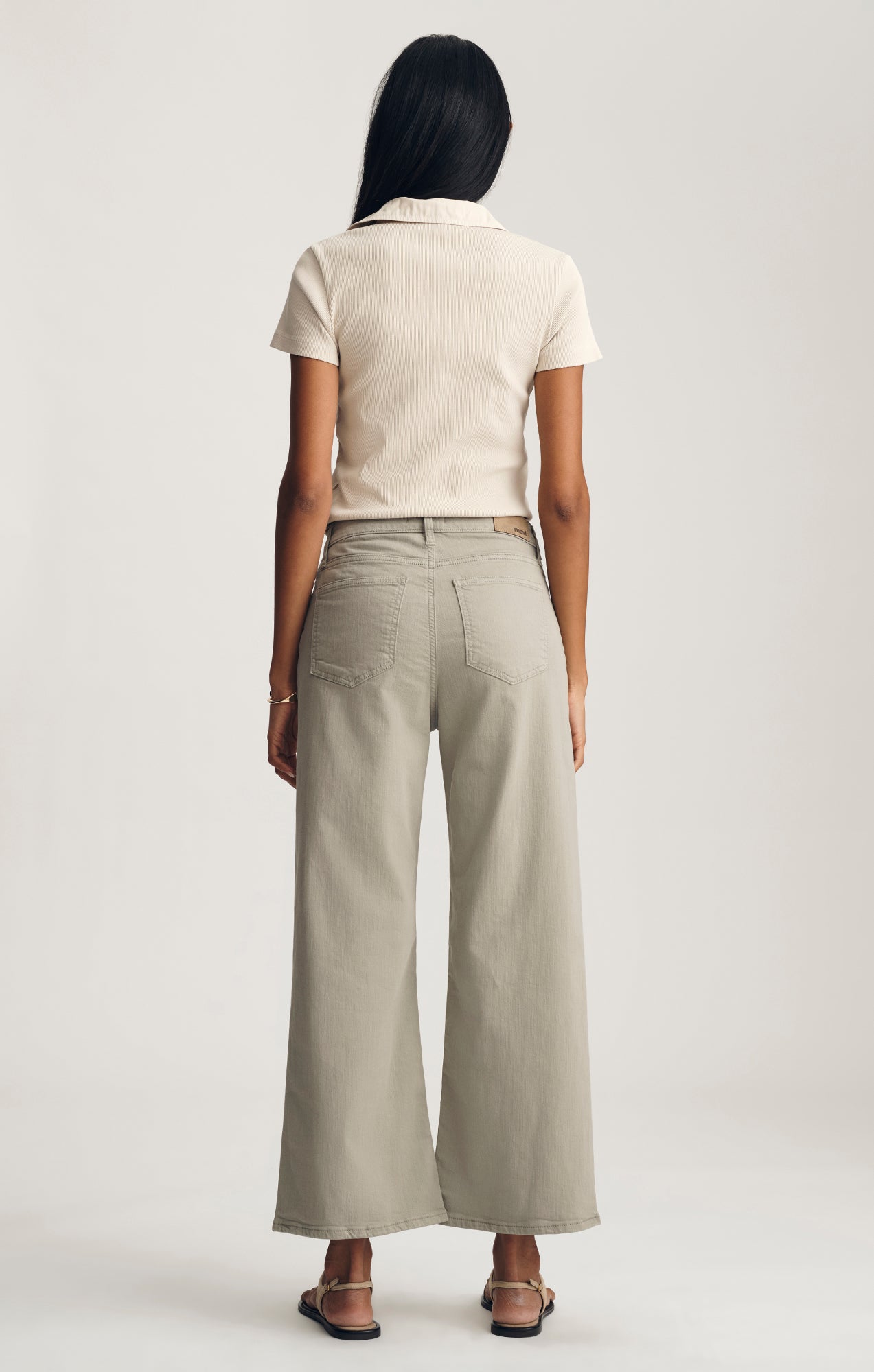 PALOMA WIDE LEG IN DESERT SAGE FLEX BLUE