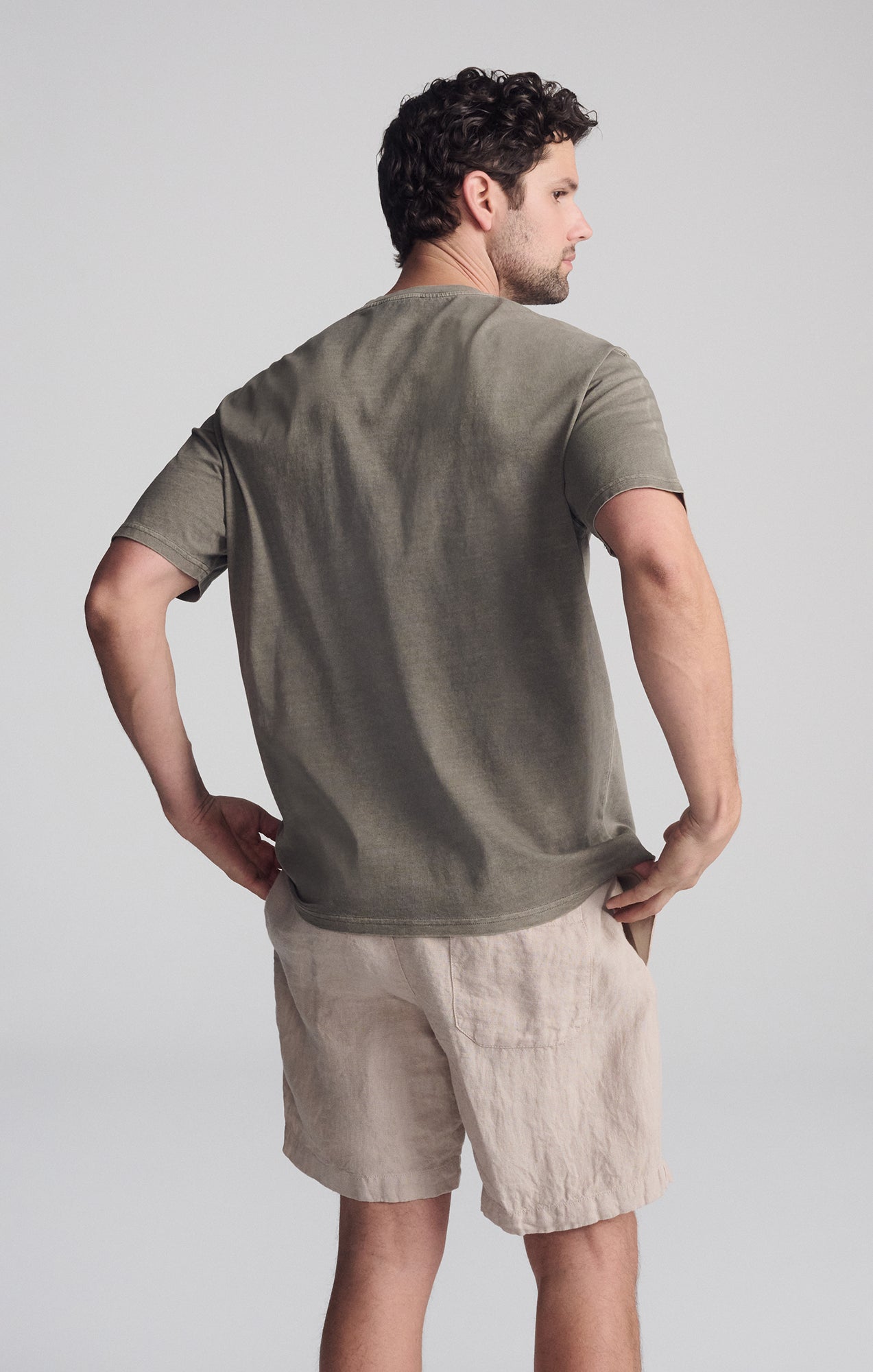 UNSTOPPABLE CREW NECK T-SHIRT IN BUNGEE CORD - Mavi Jeans