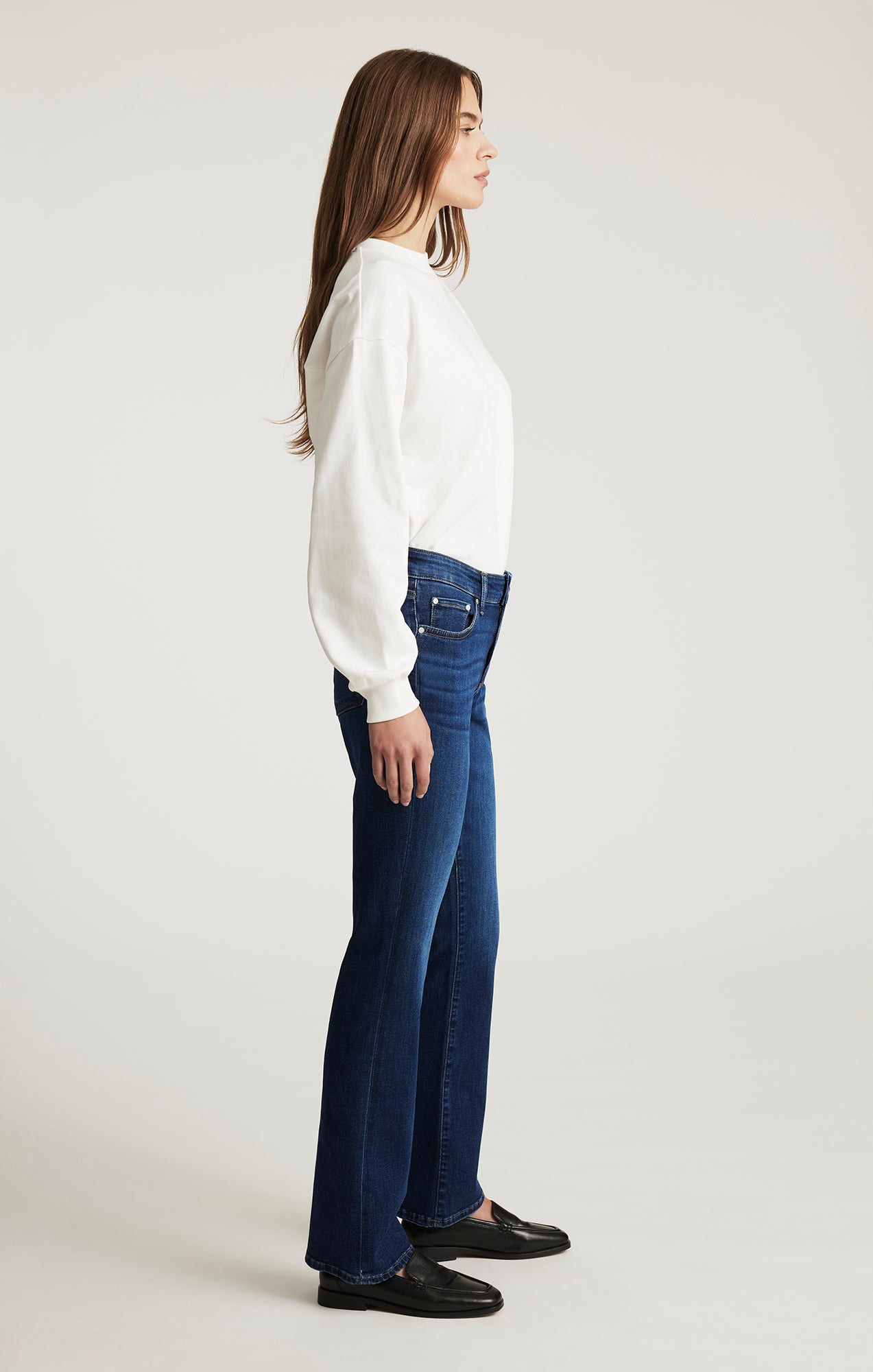 MOLLY BOOTCUT IN DARK BRUSHED TRIBECA - Mavi Jeans