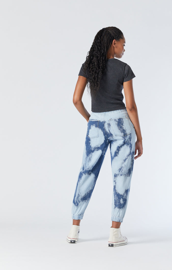 WILLA JOGGER PANTS IN LIGHT DENIM - Mavi Jeans
