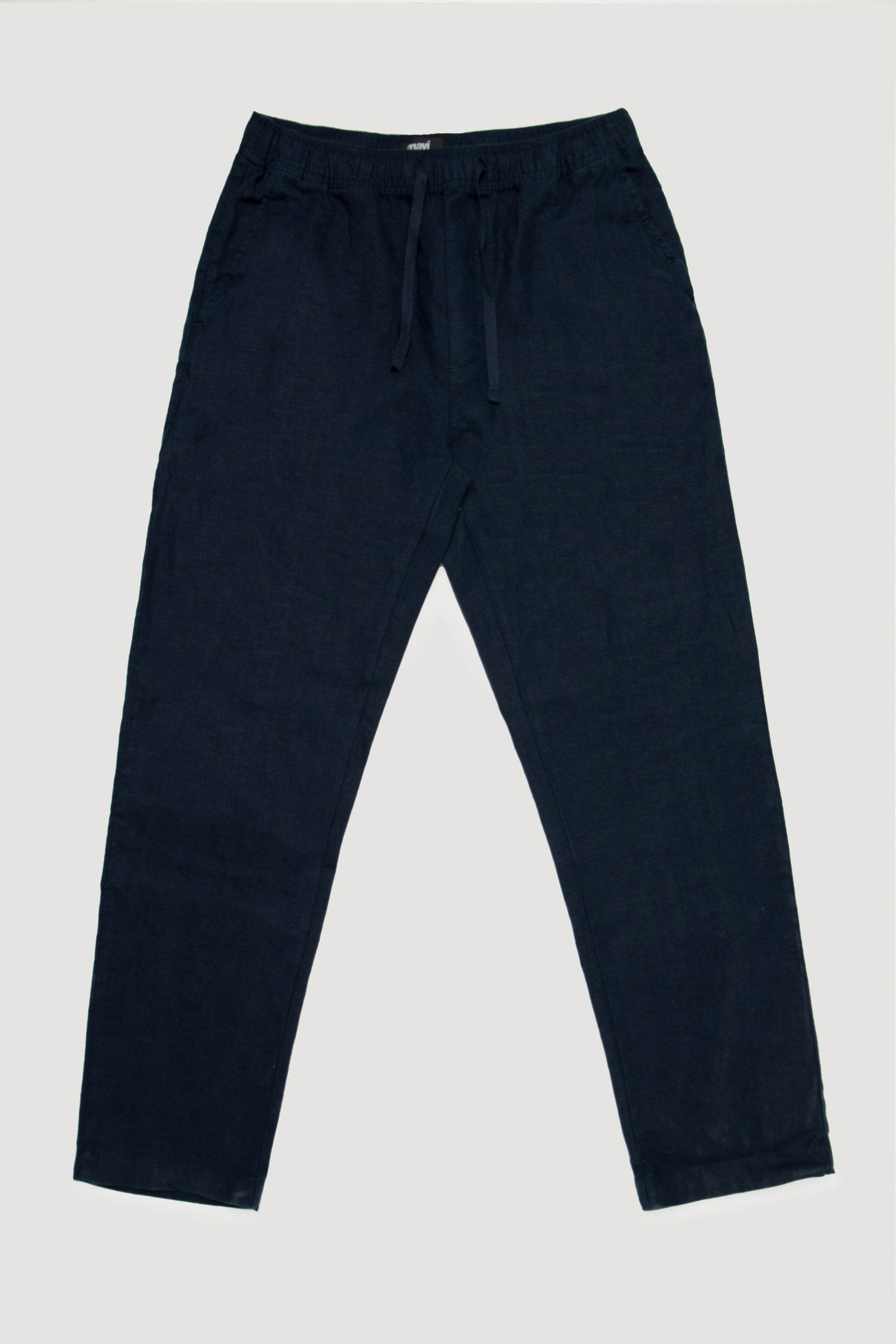LINEN PANTS IN DARK SAPPHIRE - Mavi Jeans