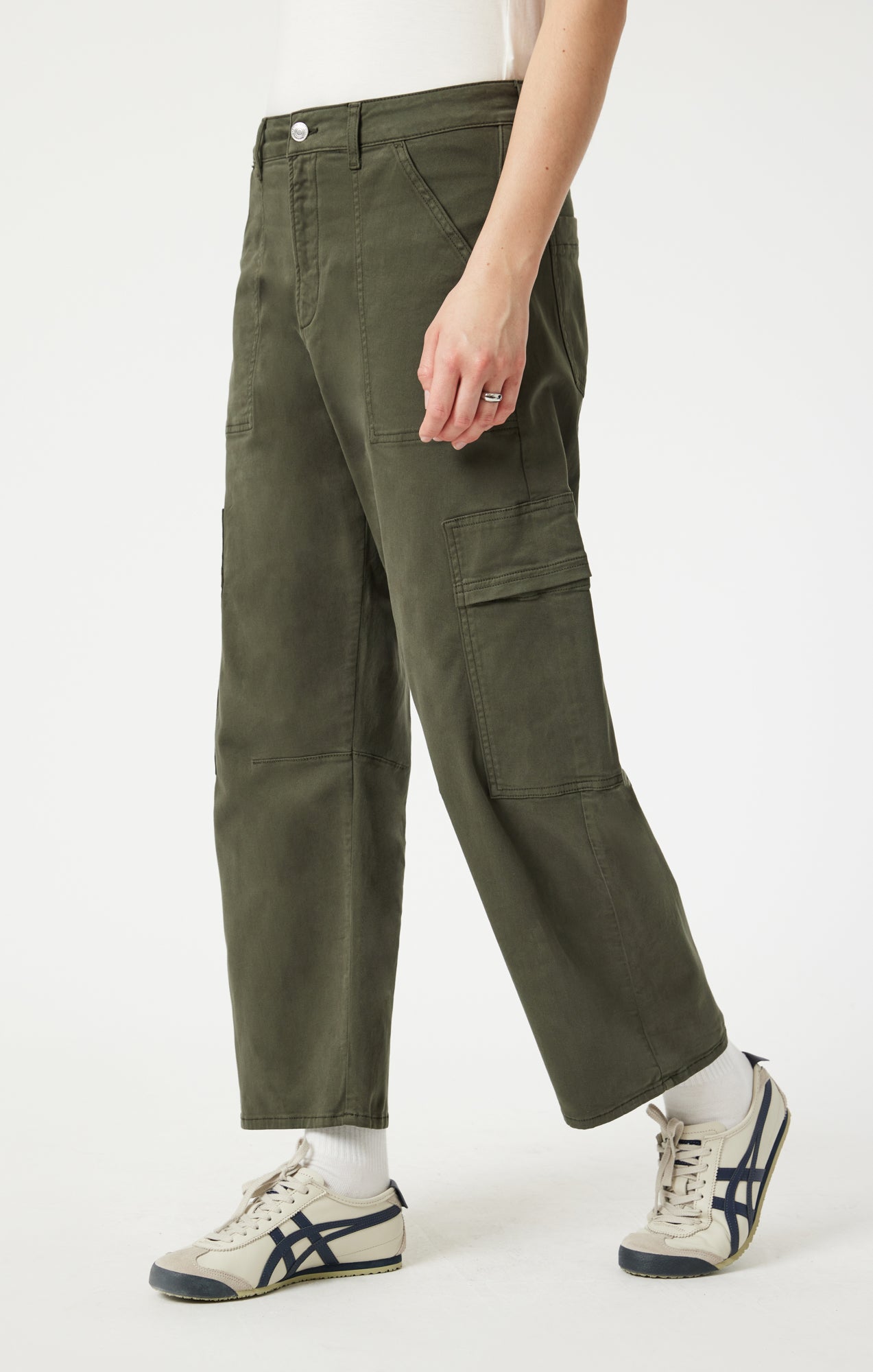 VINNIE BARREL CARGO IN IVY CASUAL TWILL - Mavi Jeans