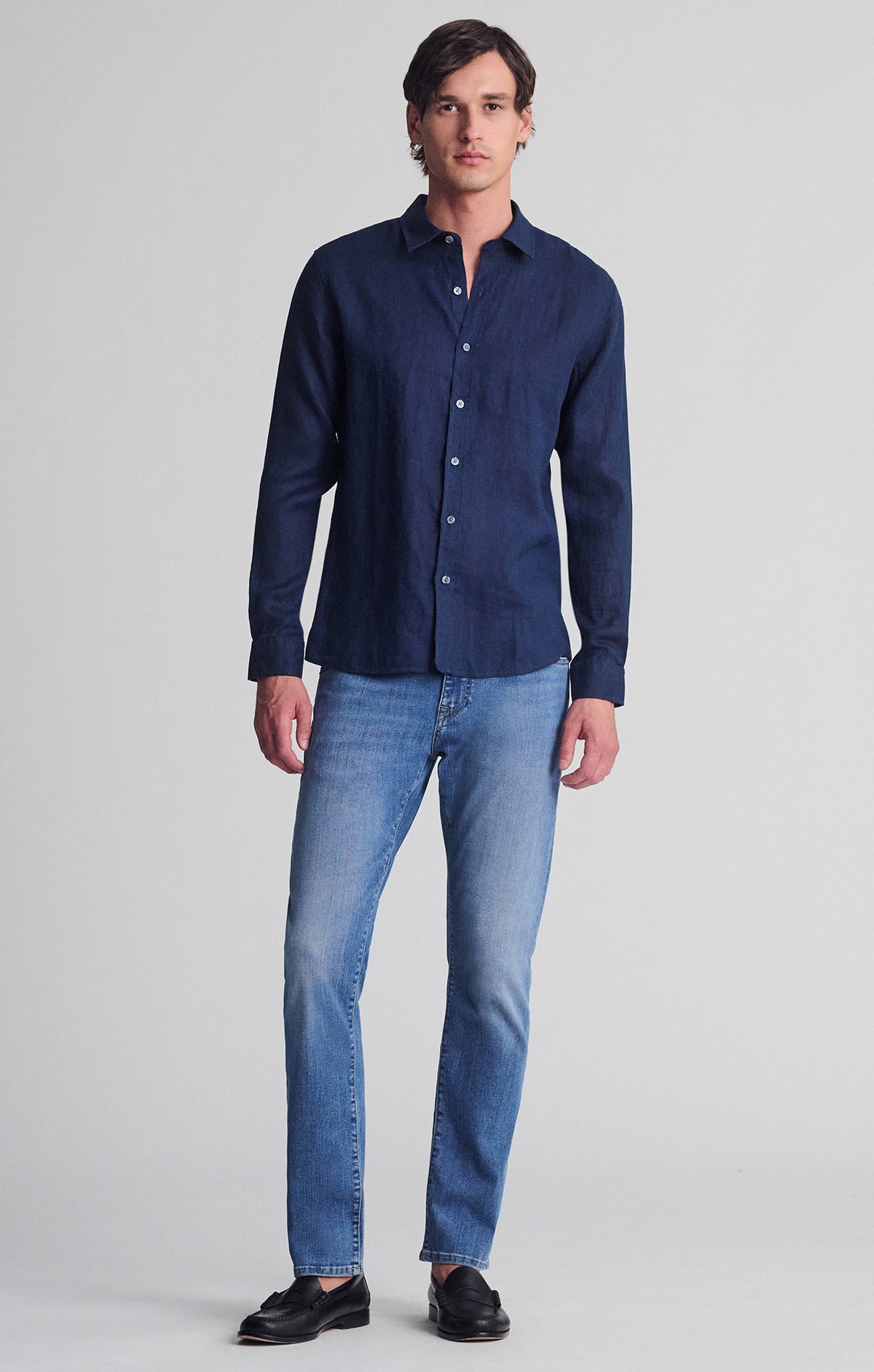 JAKE SLIM LEG IN MID SHADED WILLIAMSBURG - Mavi Jeans