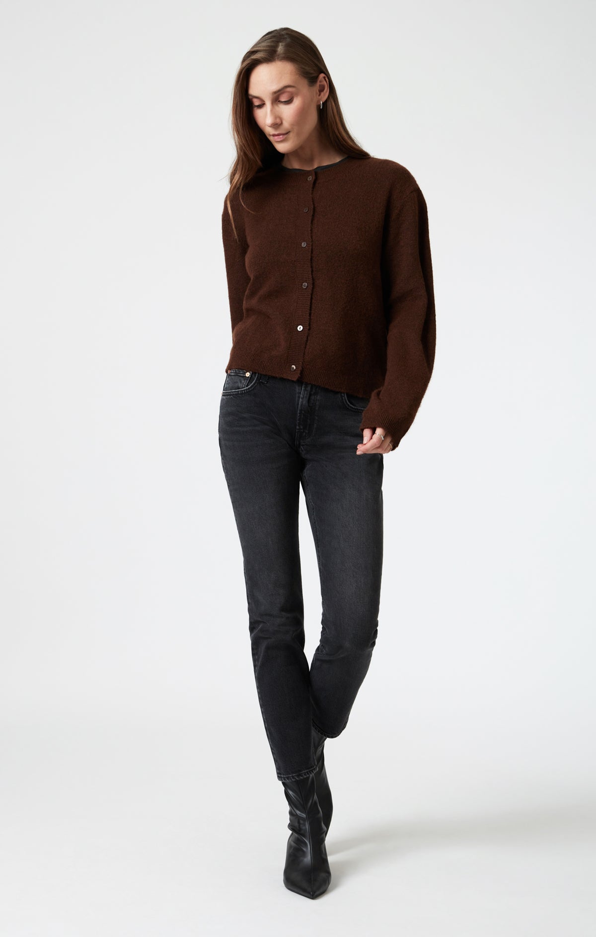 MIRELLA STRAIGHT LEG IN SMOKE CLASSIC BLUE - Mavi Jeans