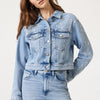 HARMONY DENIM JACKET IN LIGHT BLUE BLOOM DENIM - Mavi Jeans