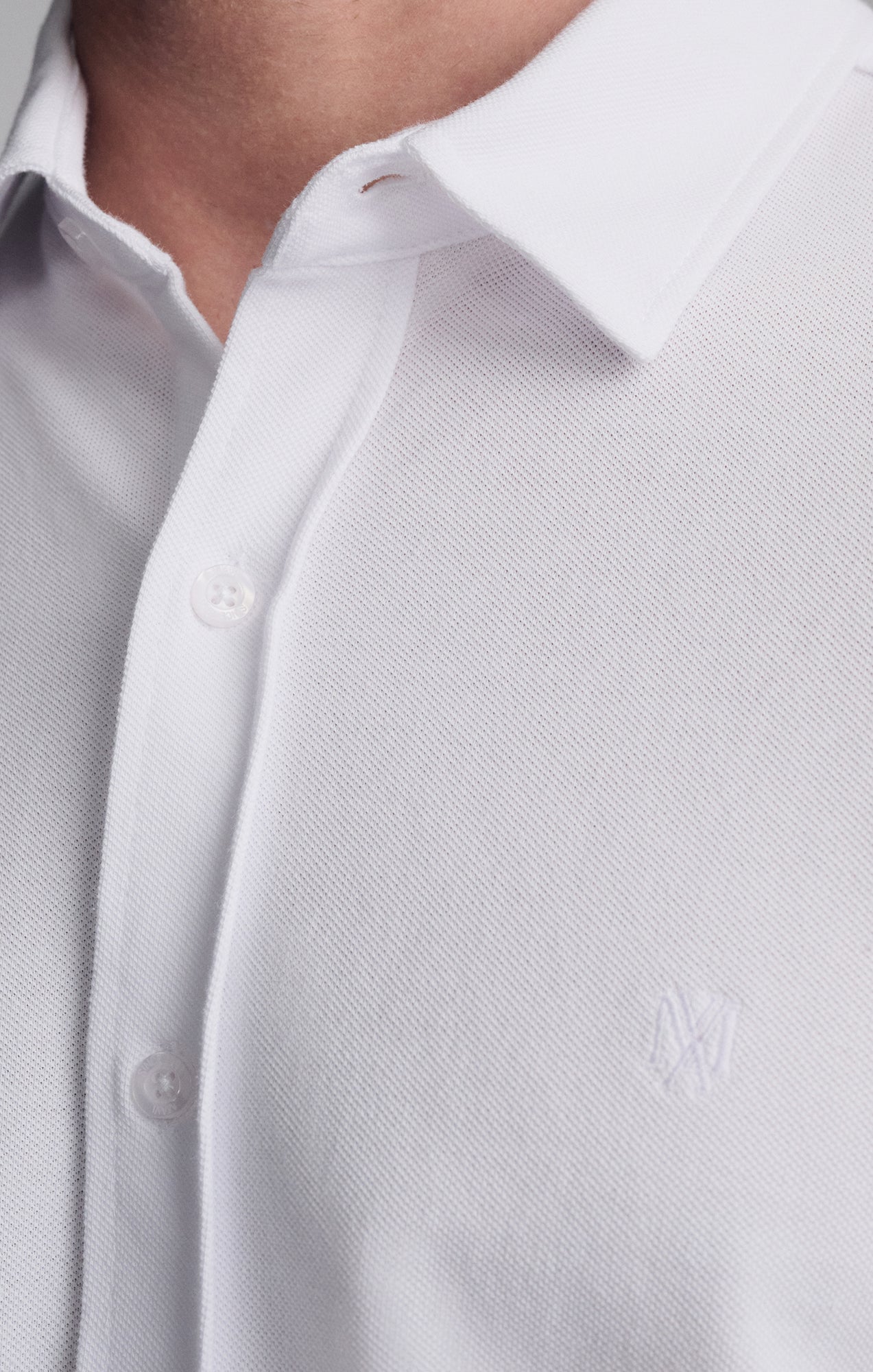 LONG SLEEVE DRESS SHIRT IN WHITE - Mavi Jeans