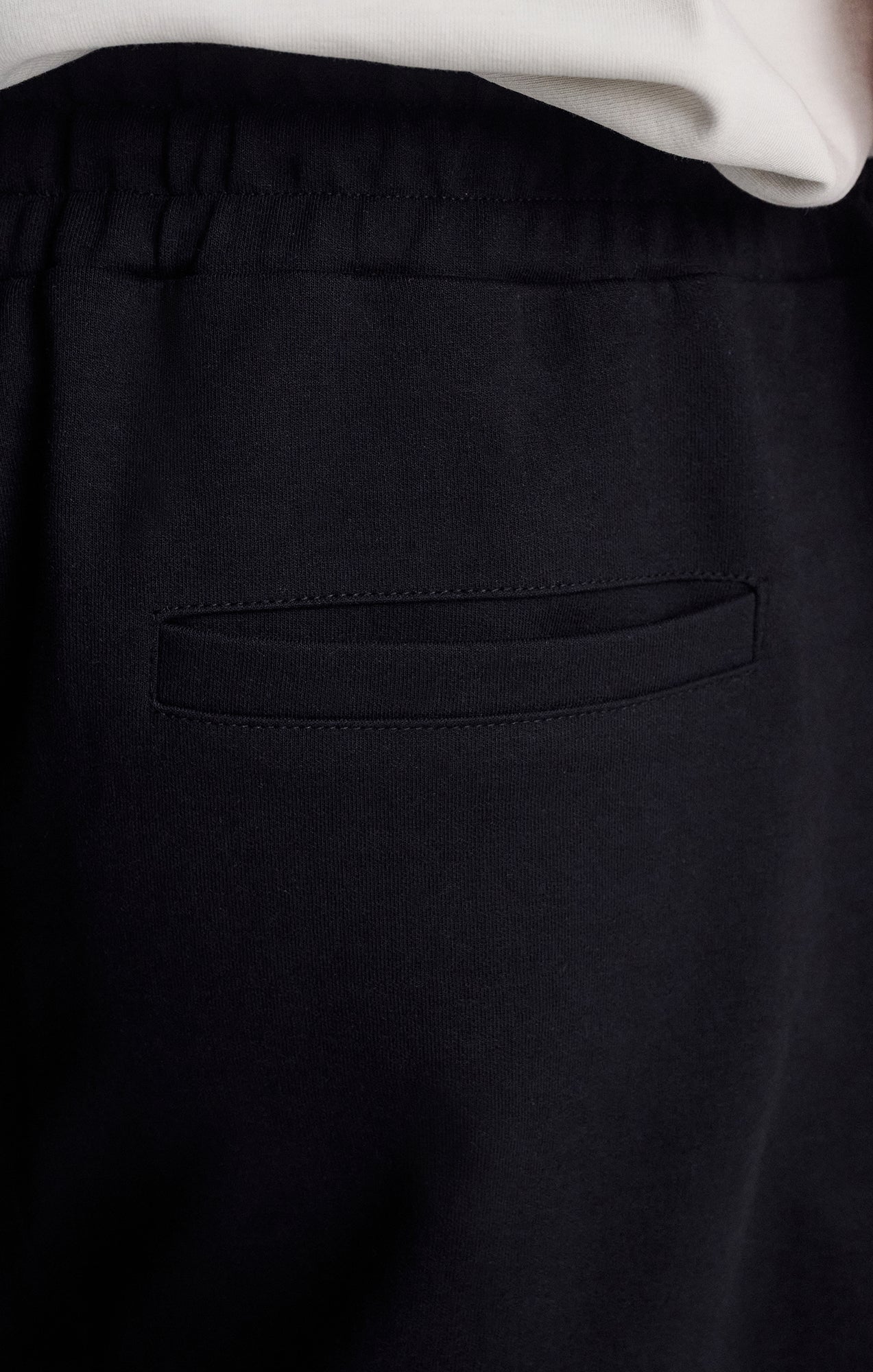 DRAWSTRING SHORTS IN BLACK - Mavi Jeans