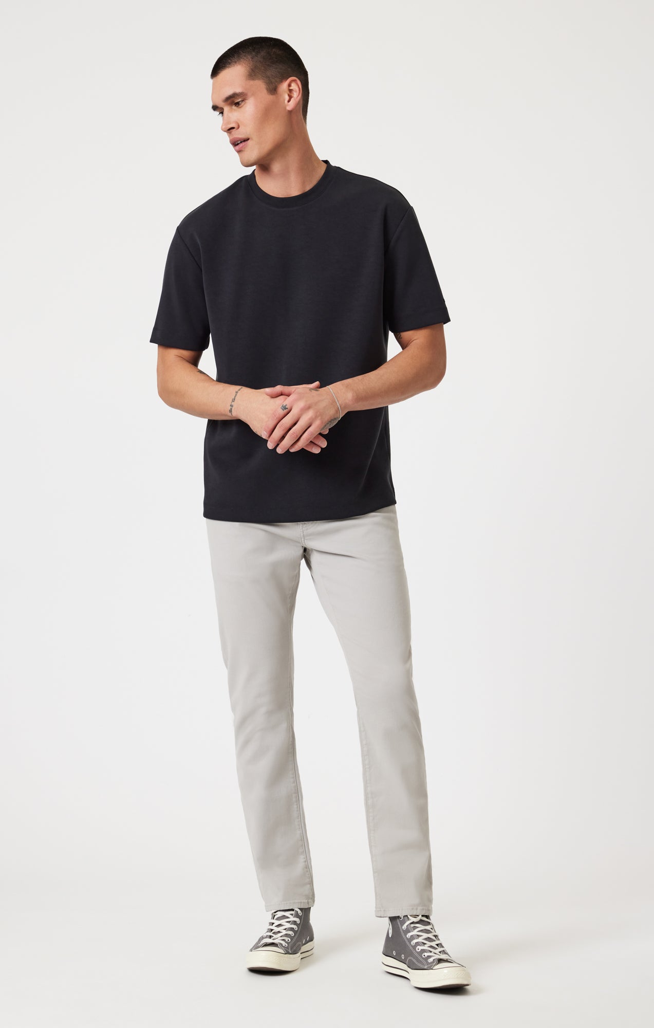 MARCUS SLIM STRAIGHT LEG IN MERCURY CASUAL TWILL - Mavi Jeans