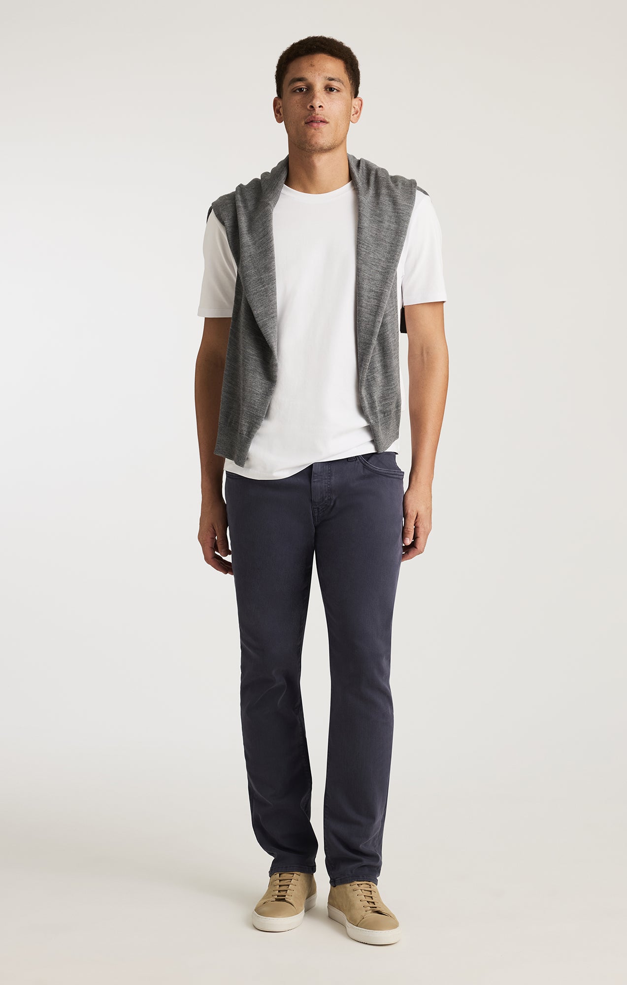 MARCUS SLIM STRAIGHT LEG IN INDIGO SUPERMOVE