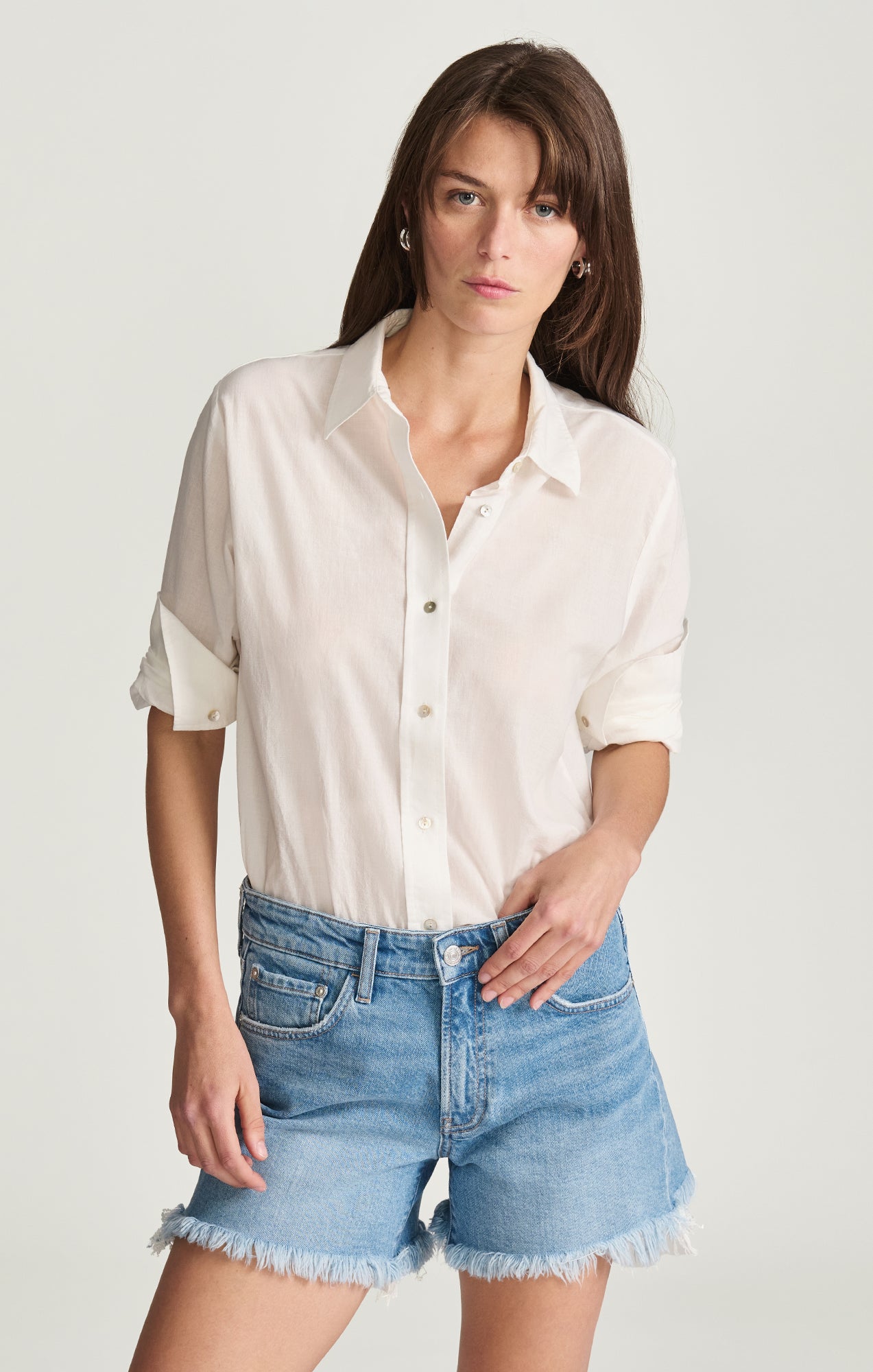 TAYLOR RELAXED SHORTS IN LIGHT SHADED CLASSIC BLUE - Mavi Jeans