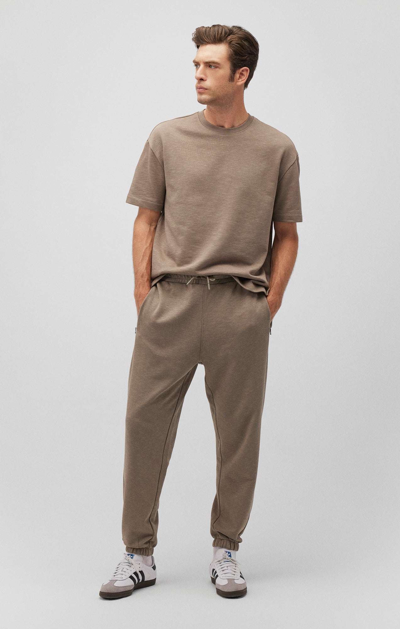 SWEATPANTS IN BRINDLE - Mavi Jeans