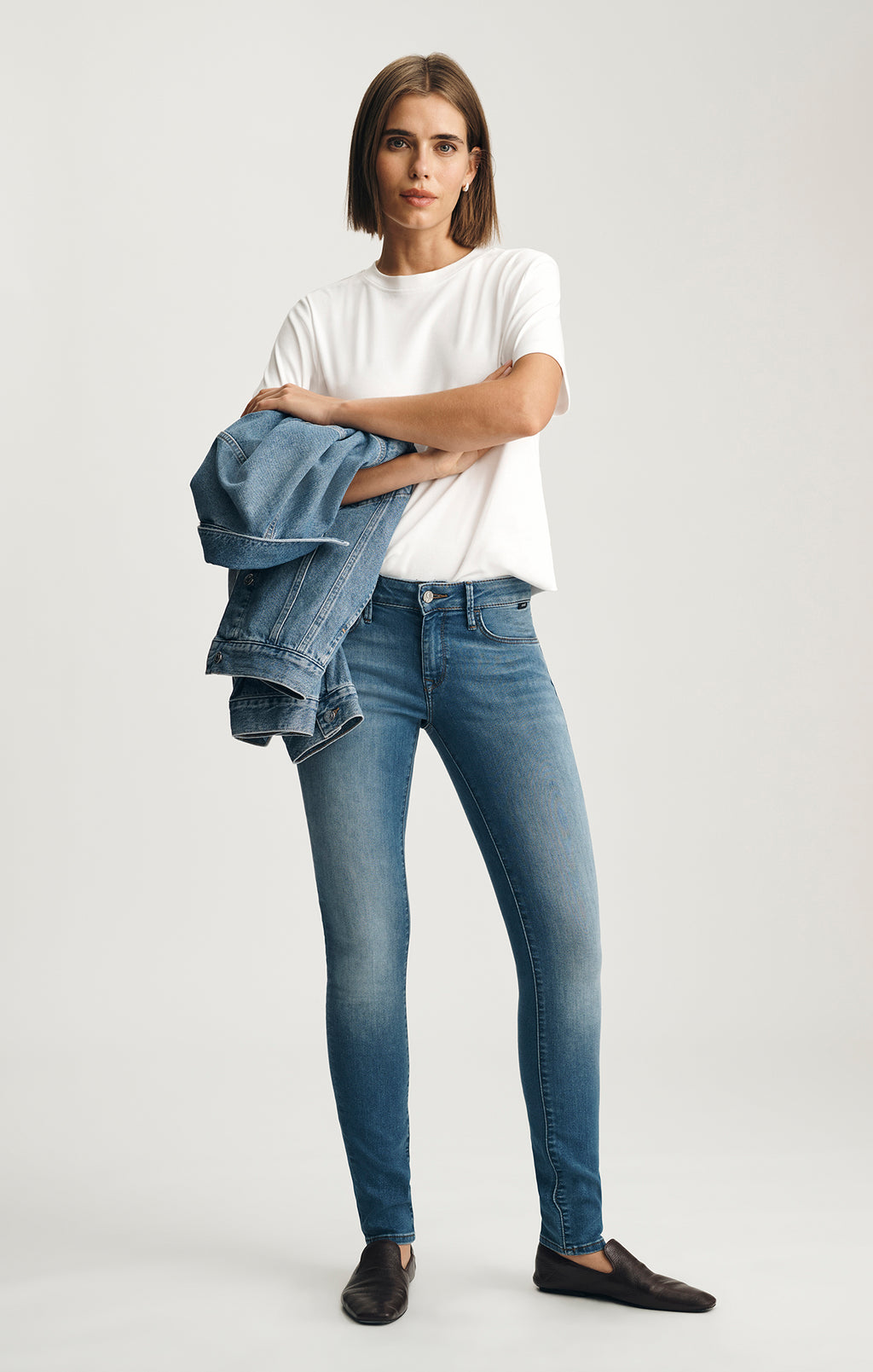 ALEXA SKINNY JEANS IN MID SUPERSOFT - Mavi Jeans