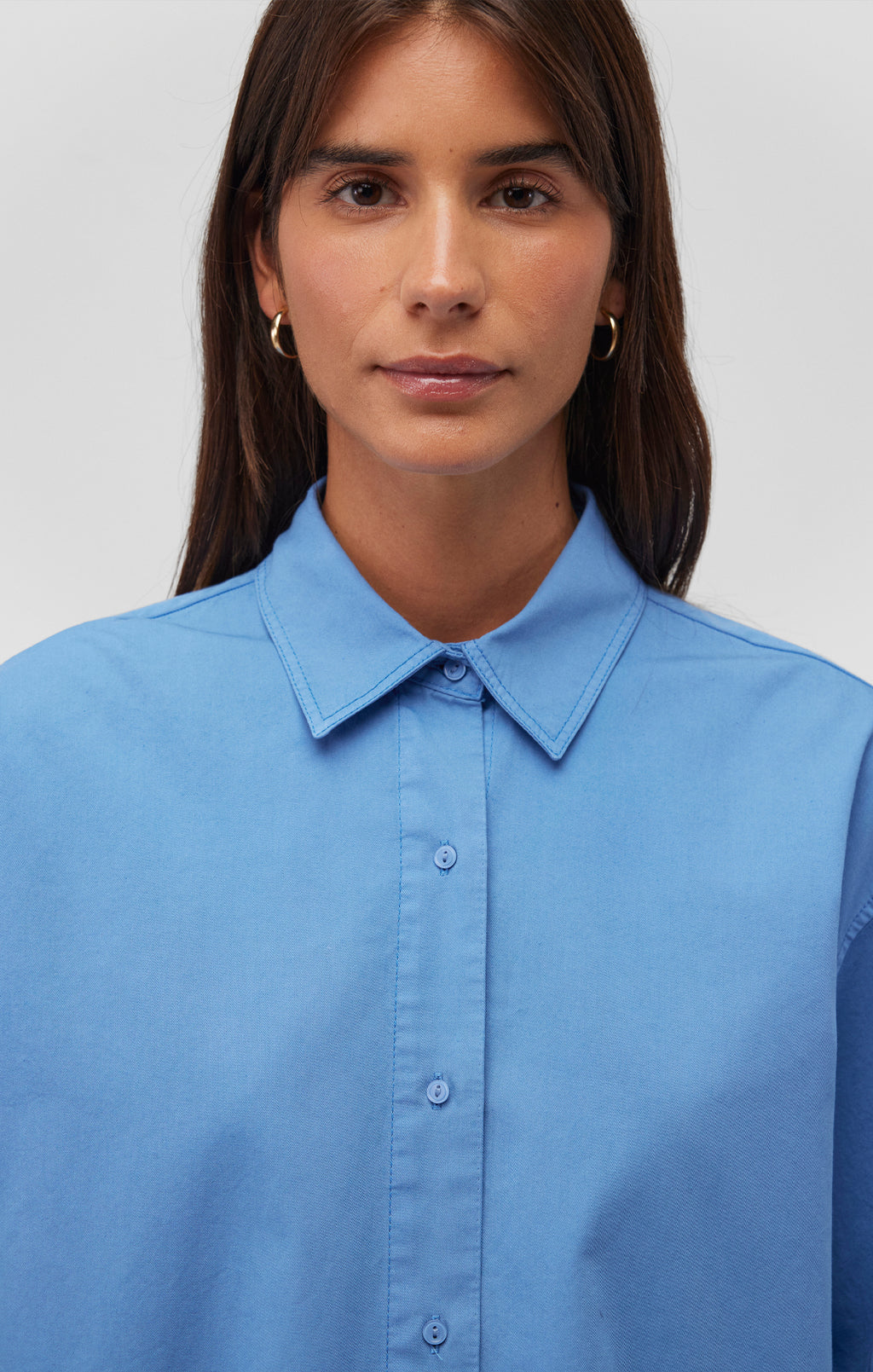 LONG SLEEVE BUTTON-UP SHIRT IN EBB AND FLOW - Mavi Jeans