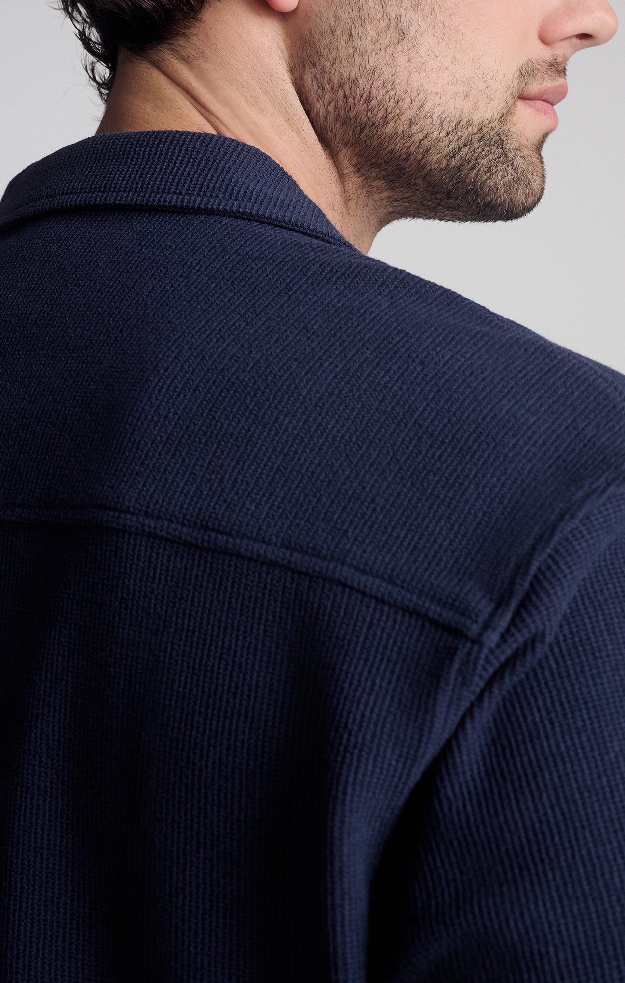 DOUBLE POCKET SHORT SLEEVE SHIRT IN PEACOAT - Mavi Jeans