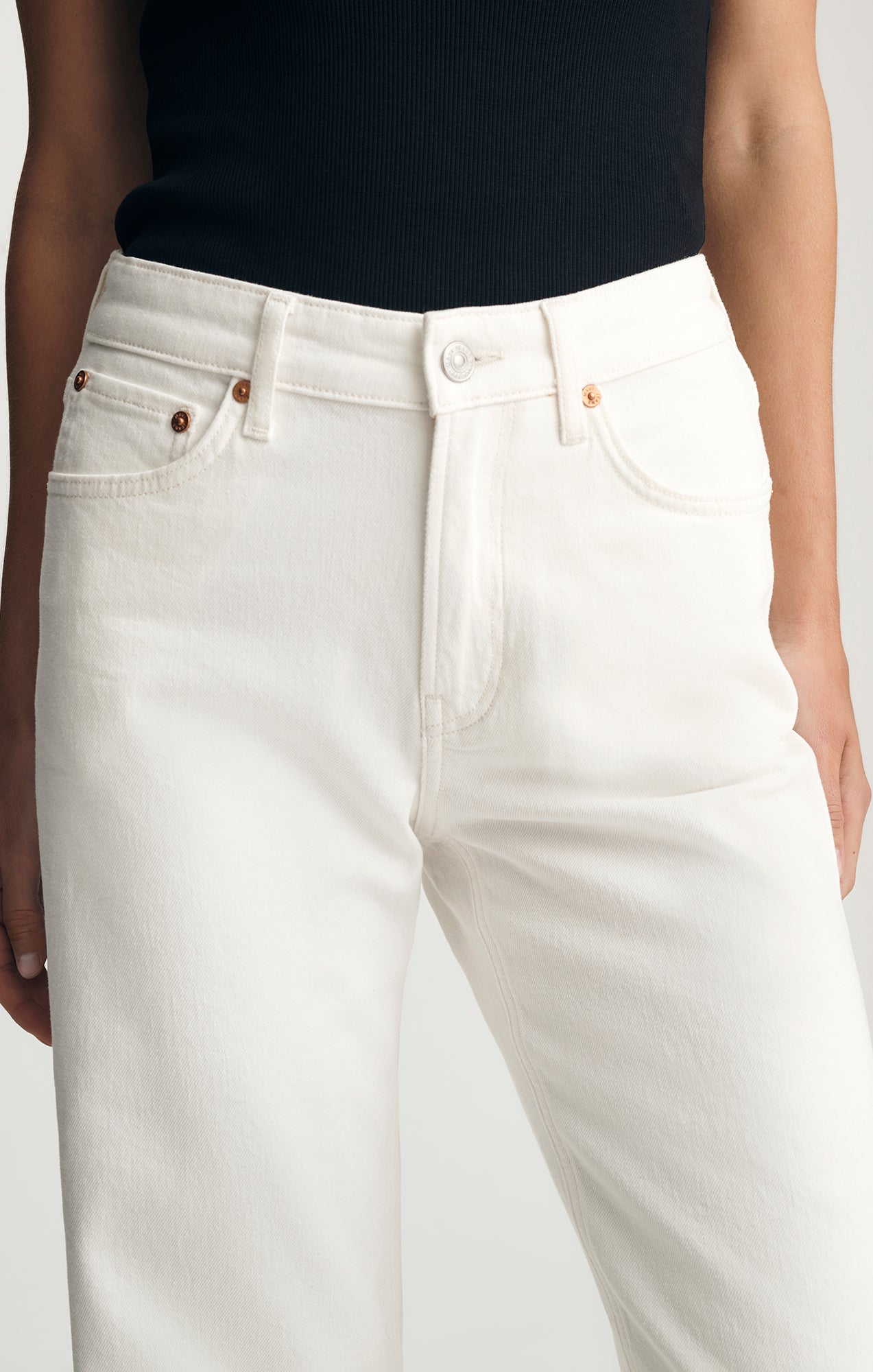TAYLOR STRAIGHT LEG IN OFF-WHITE CLASSIC BLUE - Mavi Jeans