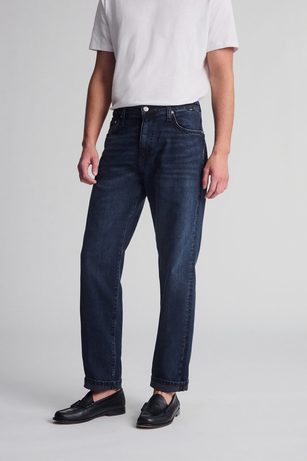 MARCEL LOOSE STRAIGHT LEG IN INK CLASSIC BLUE - Mavi Jeans